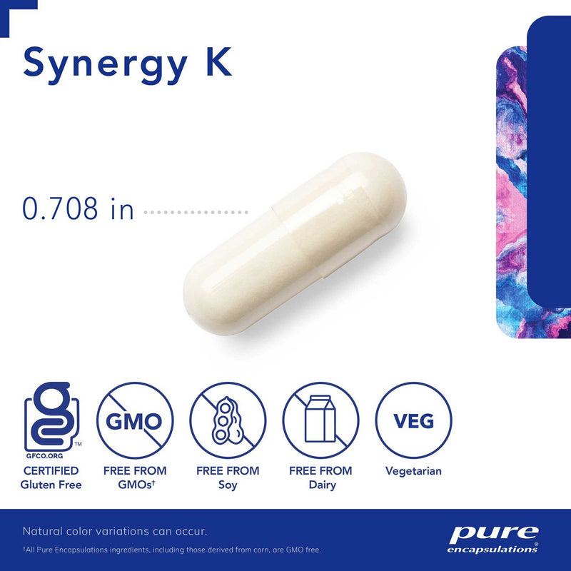 Pure Encapsulations Synergy K Capsules