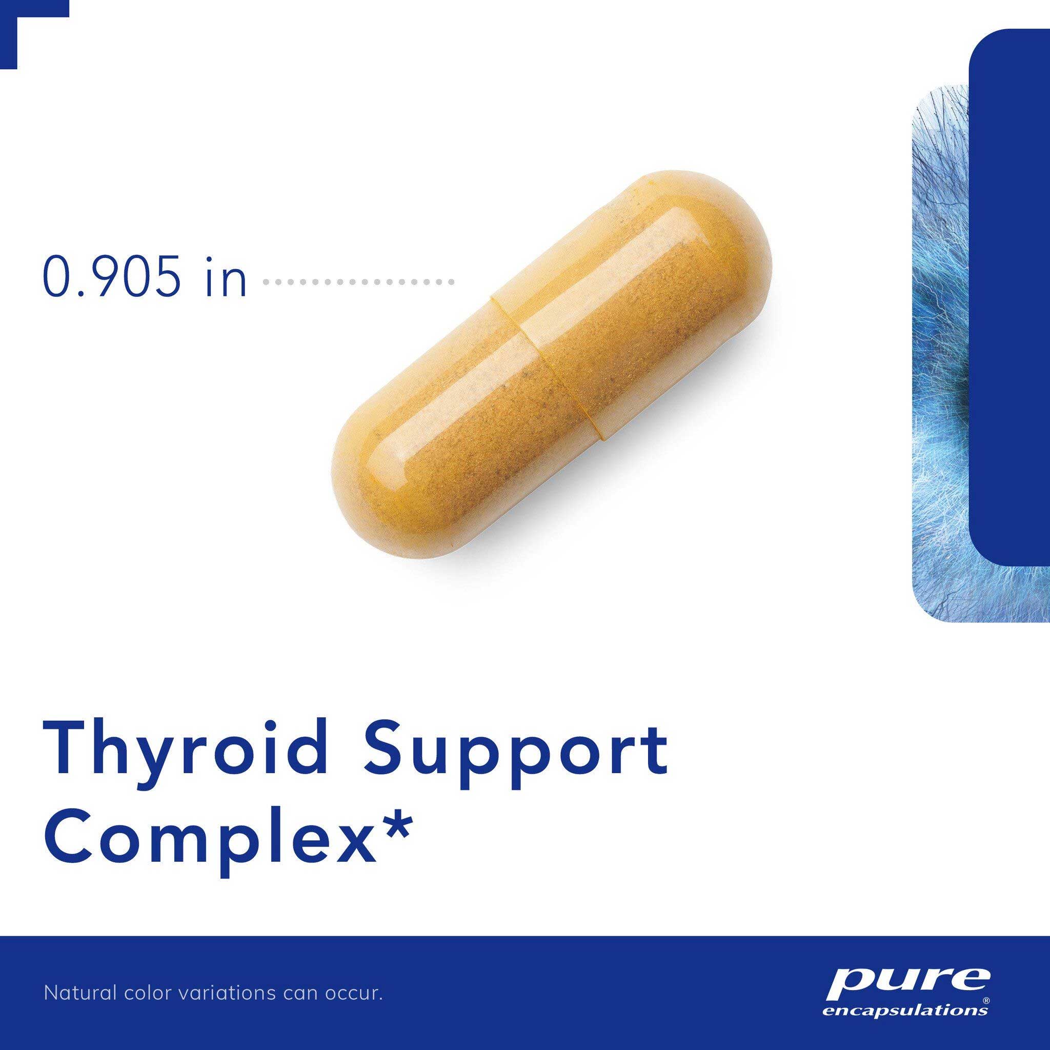 Pure Encapsulations Thyroid Support Complex Capsules
