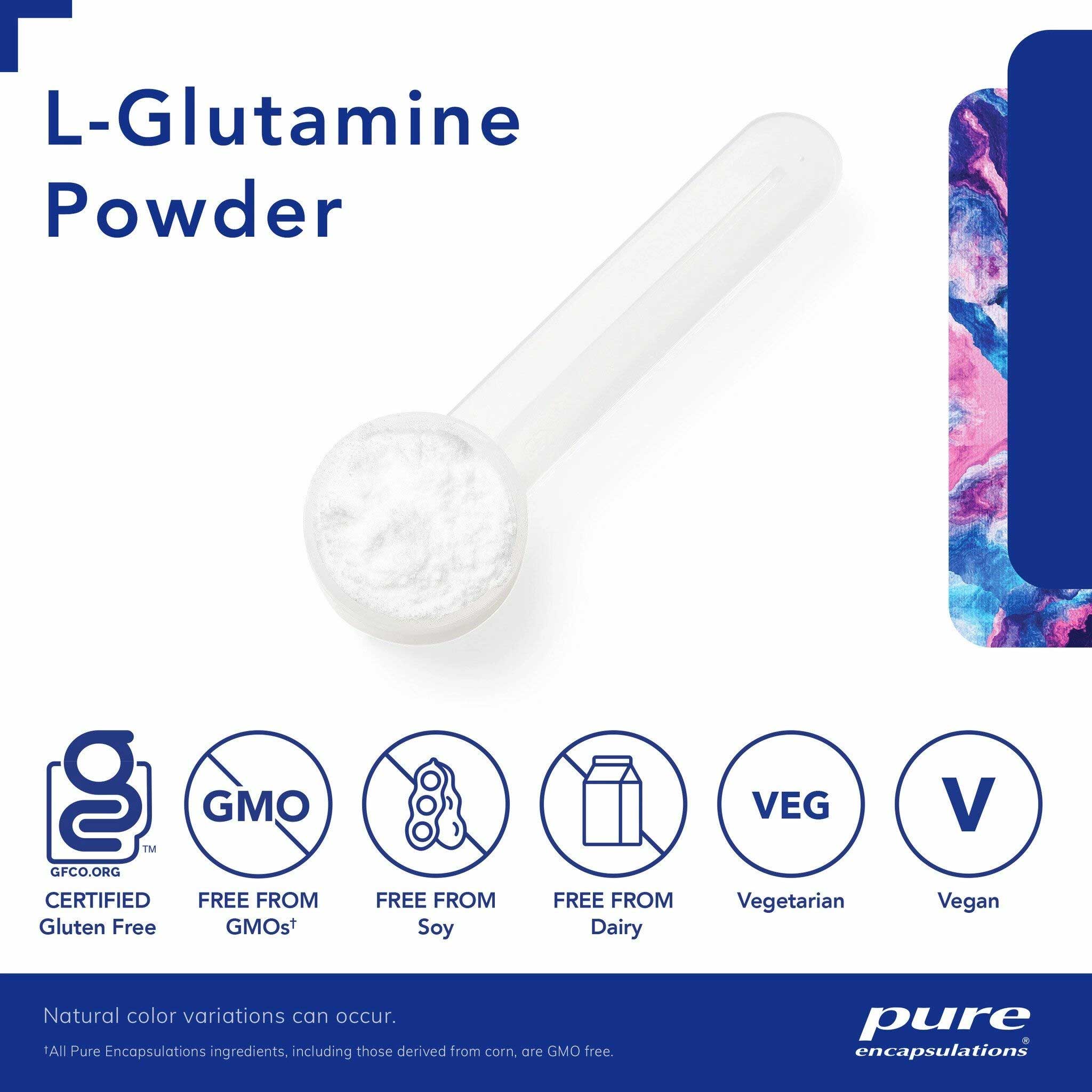 Pure Encapsulations l-Glutamine Powder 