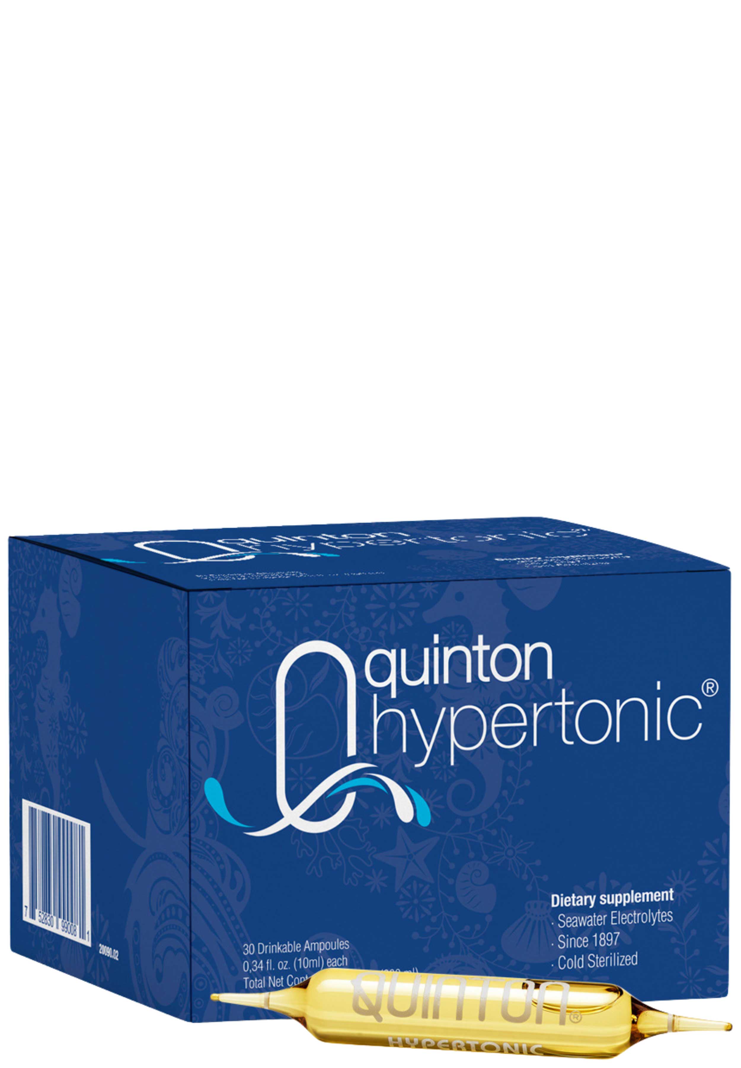 Quicksilver Scientific Original Quinton Hypertonic 30 Amps