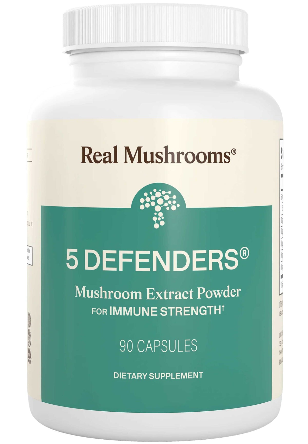 Real Mushrooms 5 Defenders Capsules