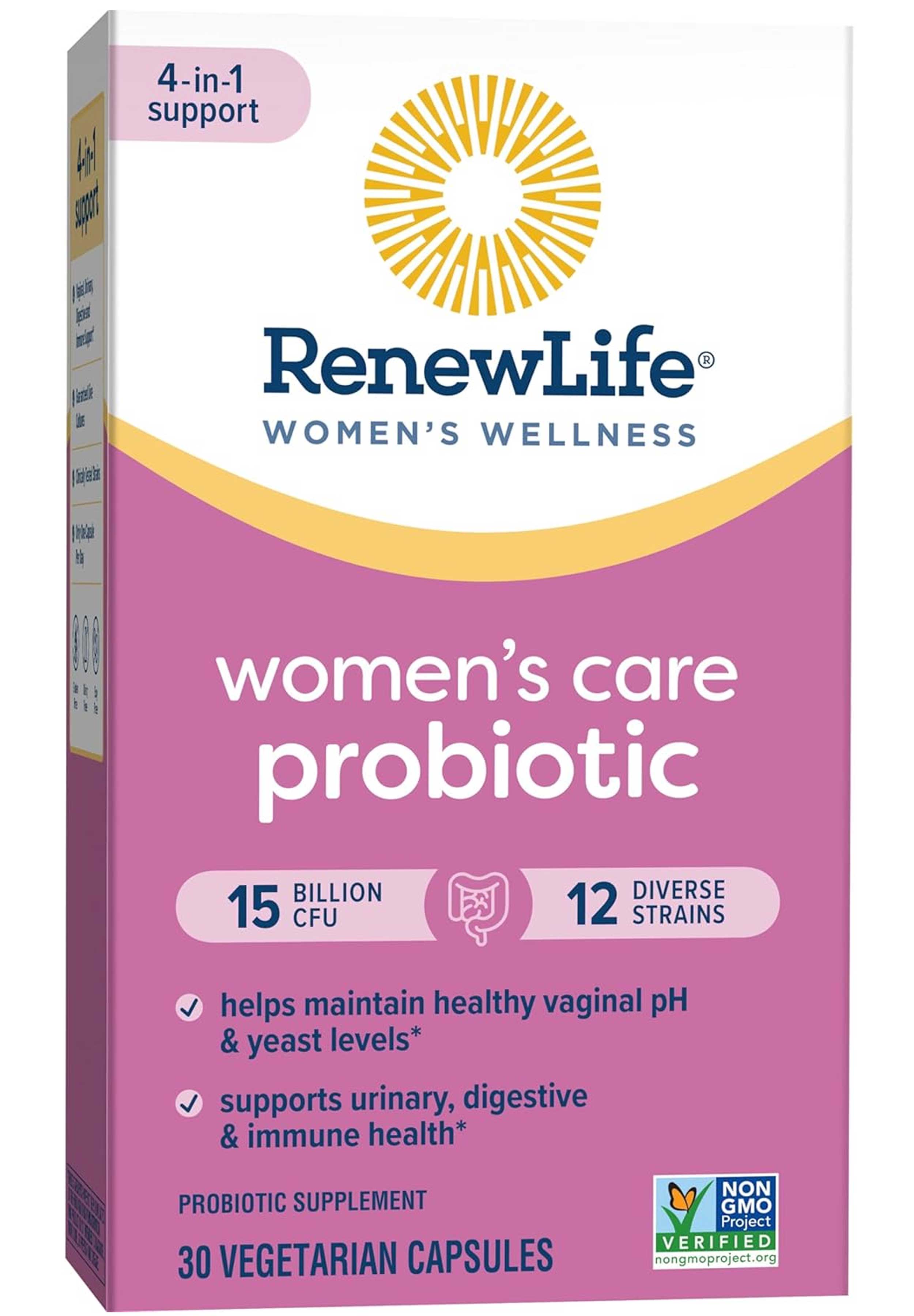 Renew Life Ultimate Flora Women’s Care Probiotic Go-Pack 15 Billion