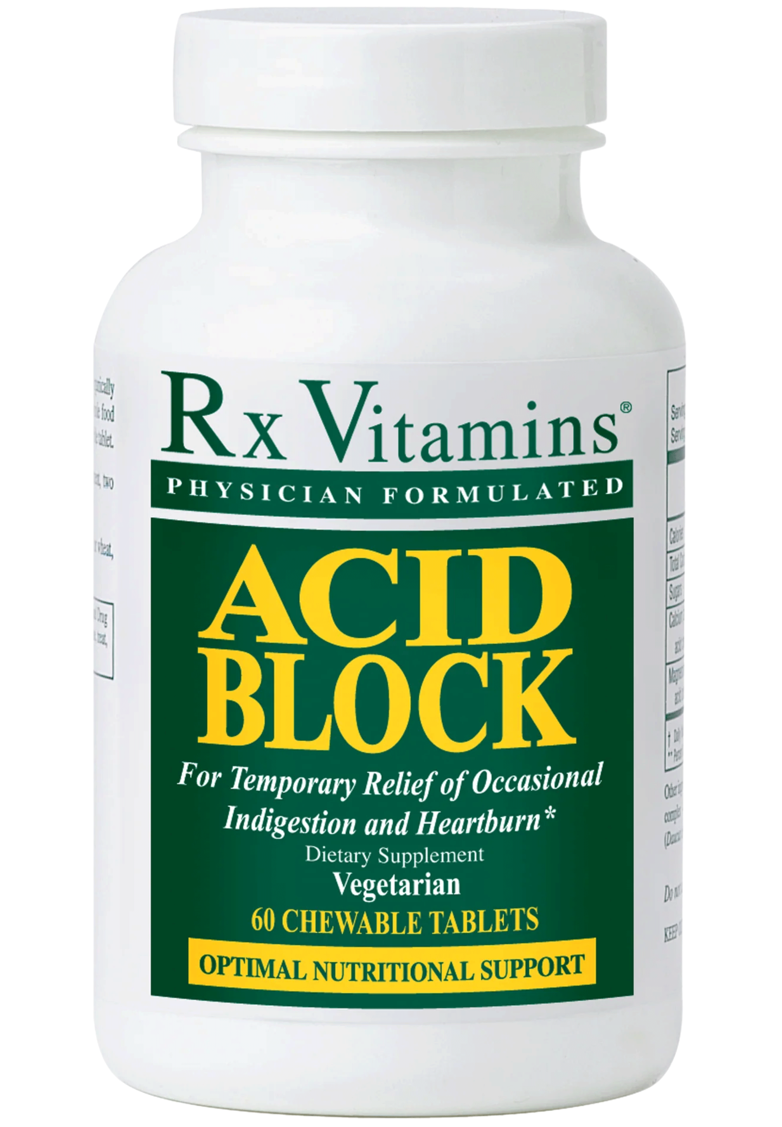Rx Vitamins Acid Block