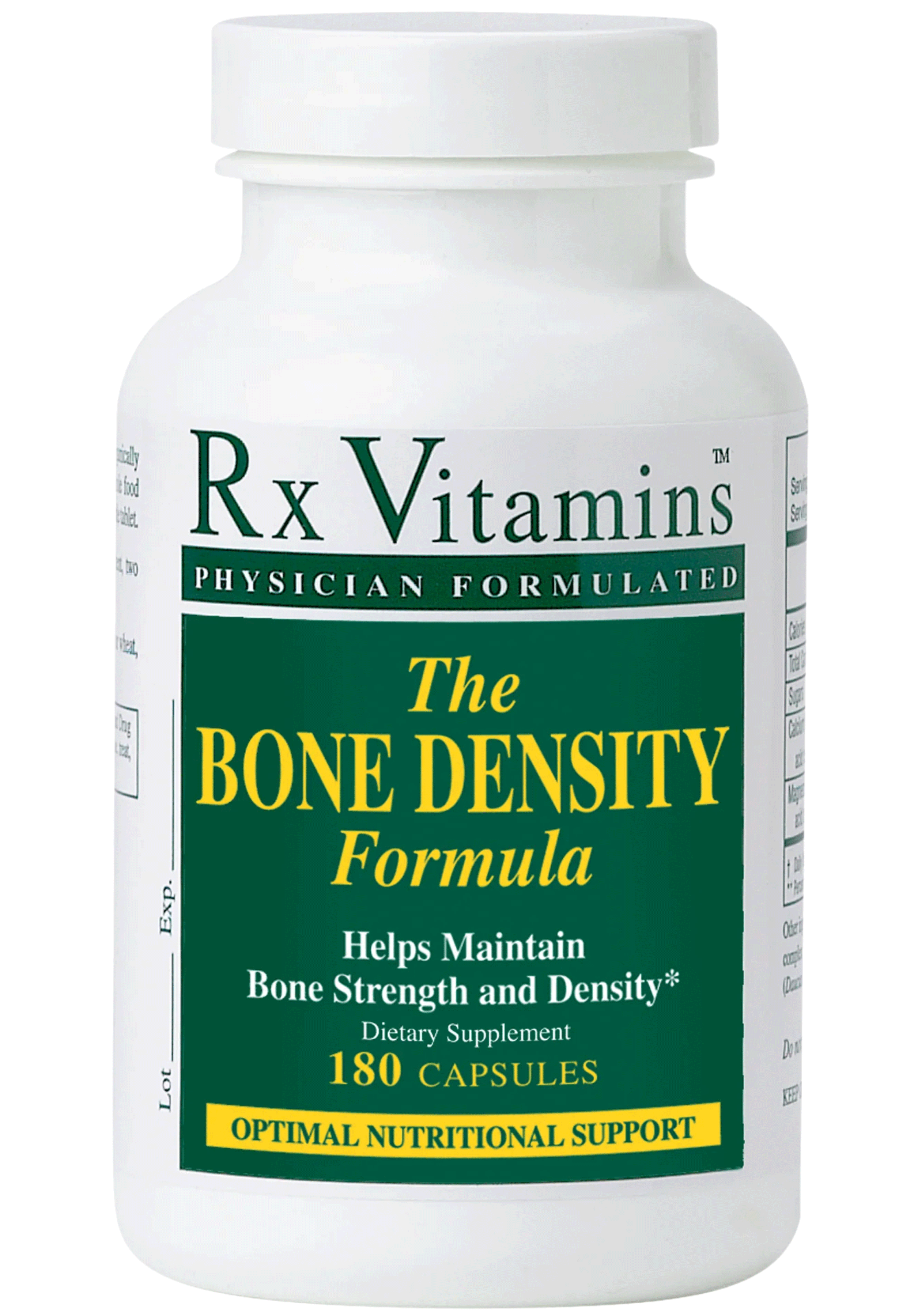 Rx Vitamins The Bone Density Formula