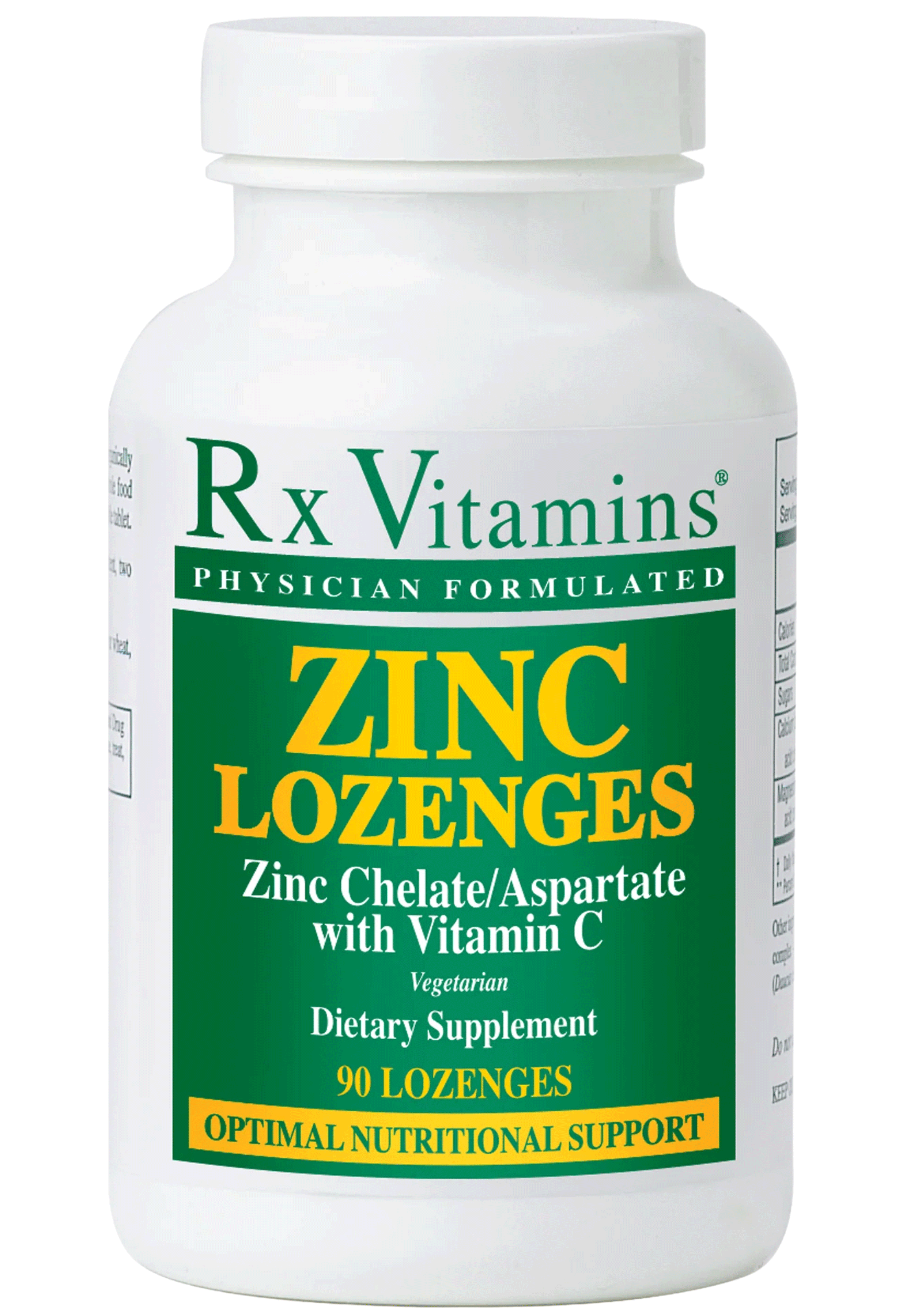 Rx Vitamins Zinc Lozenges 15 mg