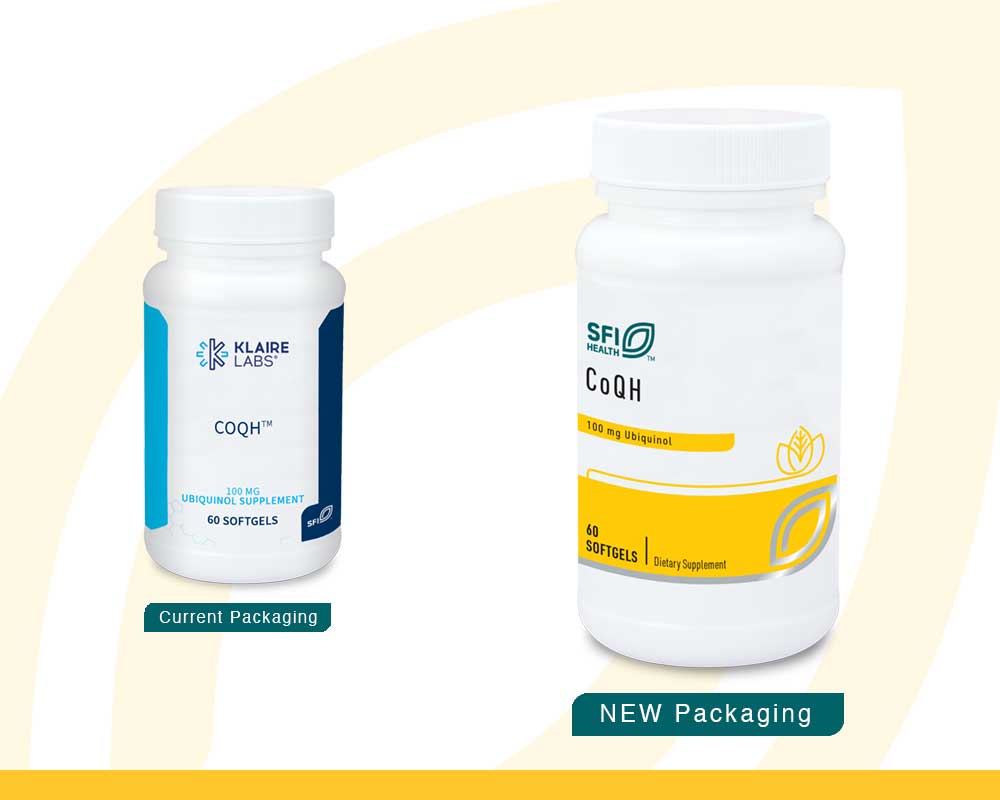 SFI HEALTH (Klaire Labs) CoQH 100 mg New Look