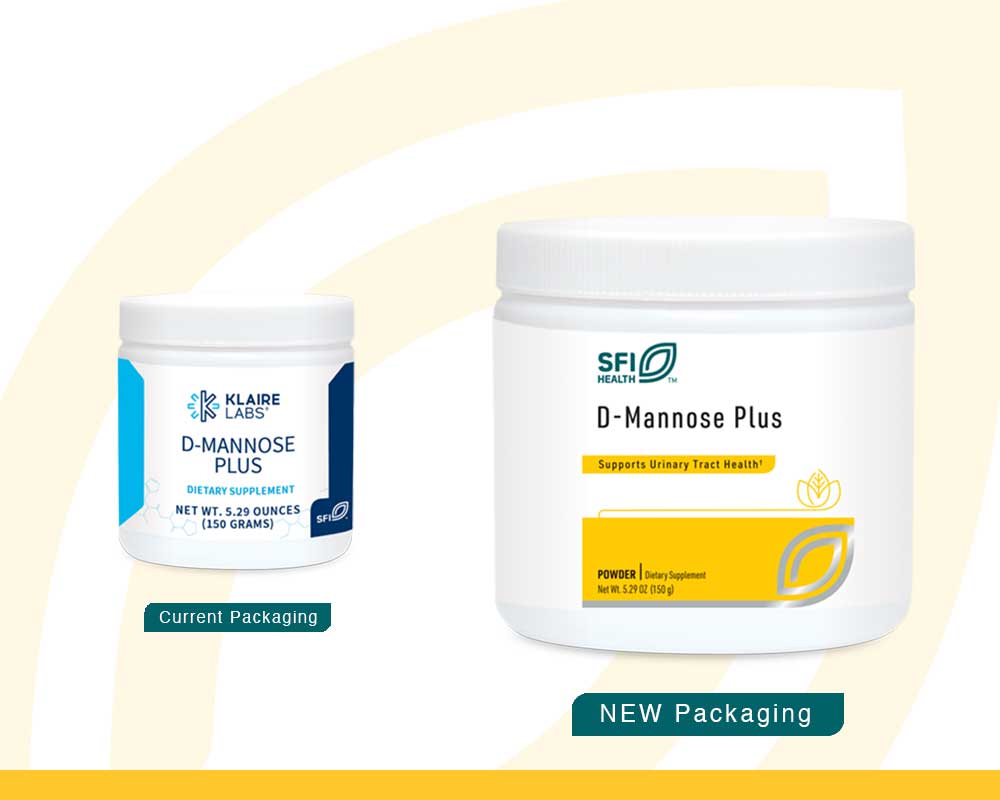 SFI HEALTH (Klaire Labs) D-Mannose Plus Powder New Look