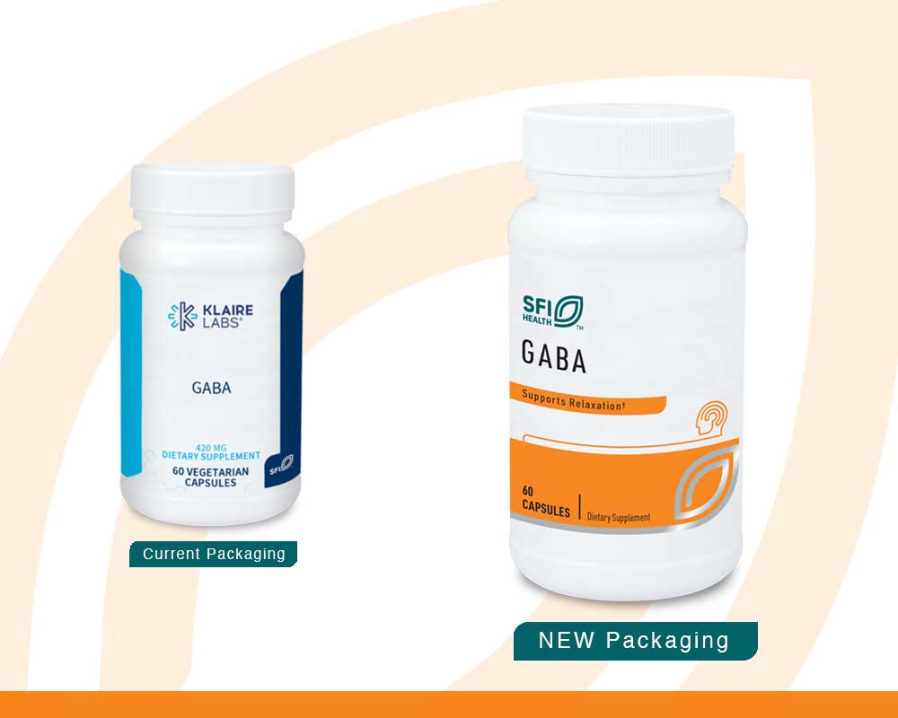 SFI HEALTH (Klaire Labs) Gaba New Look