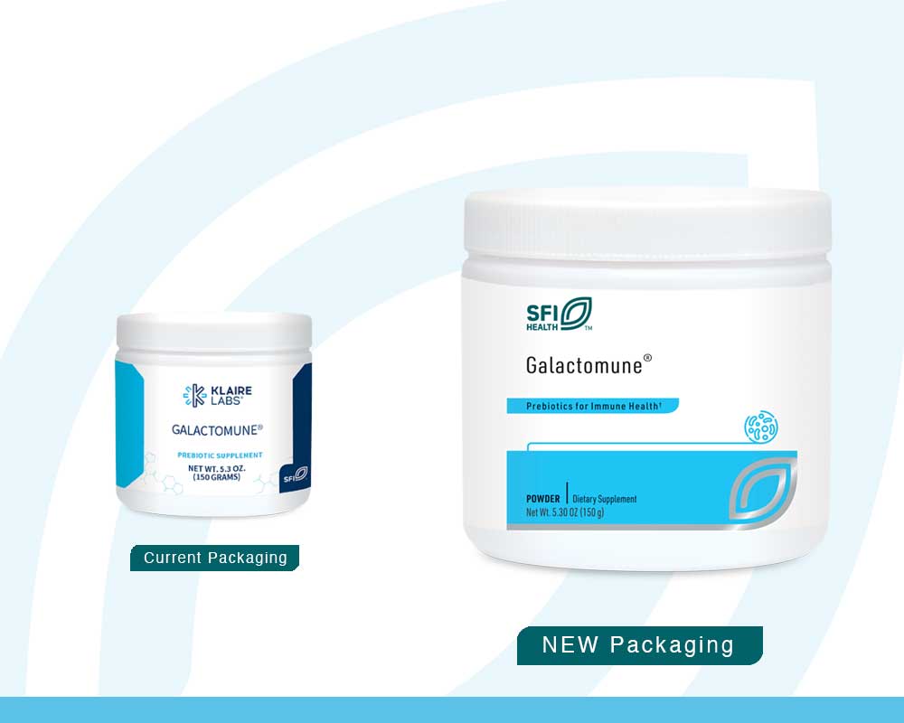 SFI HEALTH (Klaire Labs) Galactomune Powder New Look