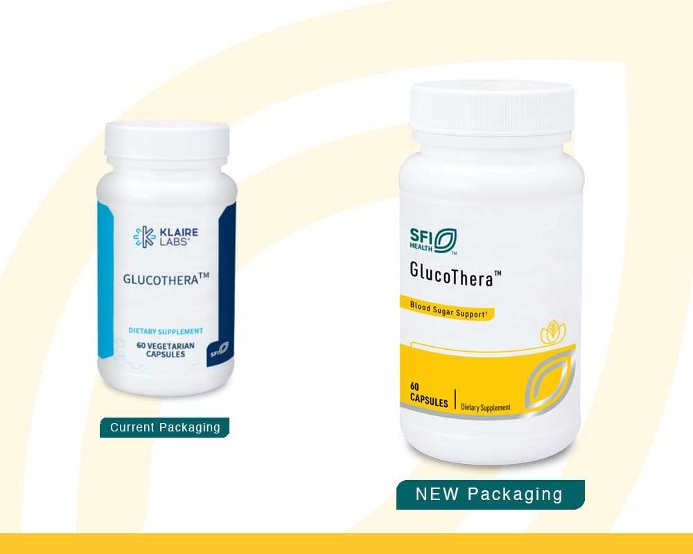 SFI HEALTH (Klaire Labs) Glucothera™ New Look