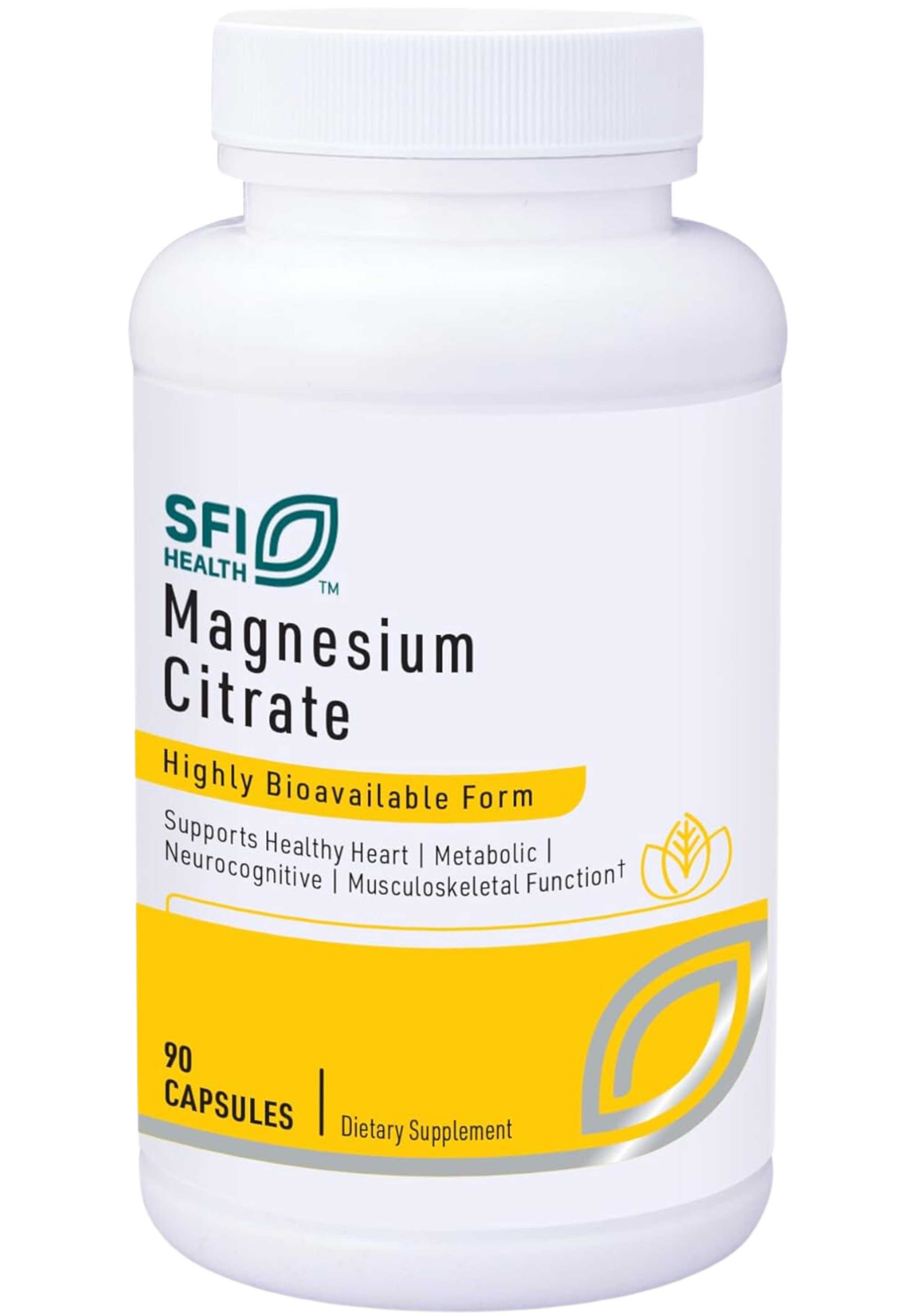 SFI HEALTH (Klaire Labs) Magnesium Citrate