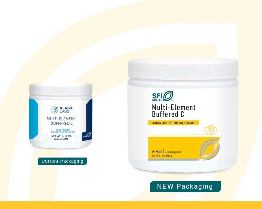 SFI HEALTH (Klaire Labs) Multi-Element Buffered C New Look