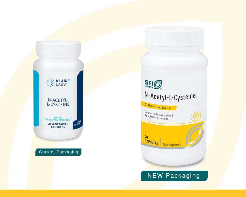 SFI HEALTH (Klaire Labs) N-Acetyl-L-Cysteine New Look