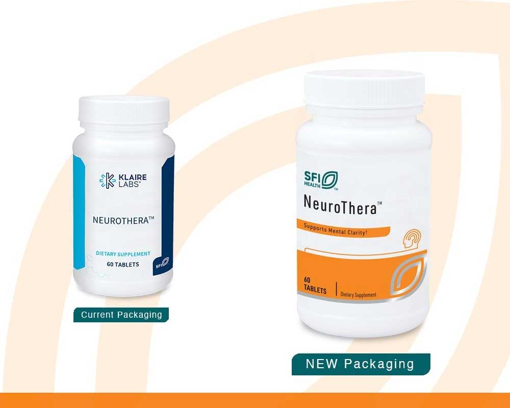 SFI HEALTH (Klaire Labs) NeuroThera New Look