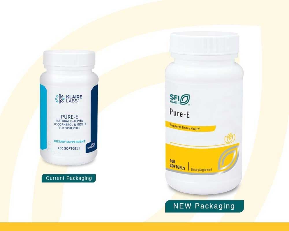 SFI HEALTH (Klaire Labs) Pure-E New Look