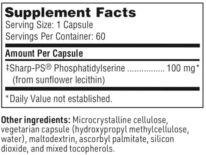 SFI HEALTH (Klaire Labs) SeraBella Ingredients