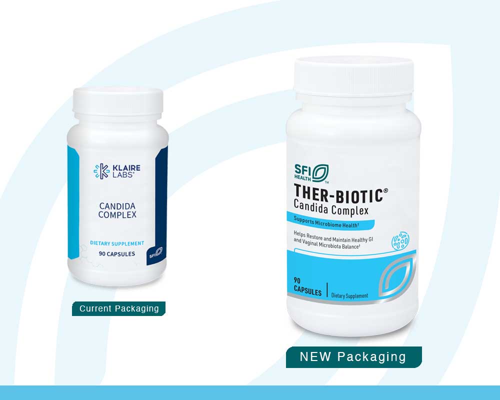 SFI HEALTH (Klaire Labs) Ther-Biotic Candida Complex New Look