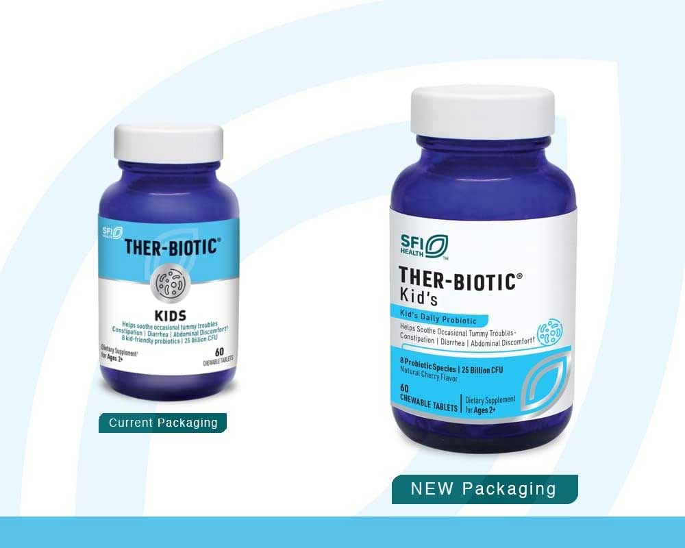 SFI HEALTH (Klaire Labs) Ther-Biotic® Kid's (Children's Chewable) New Look