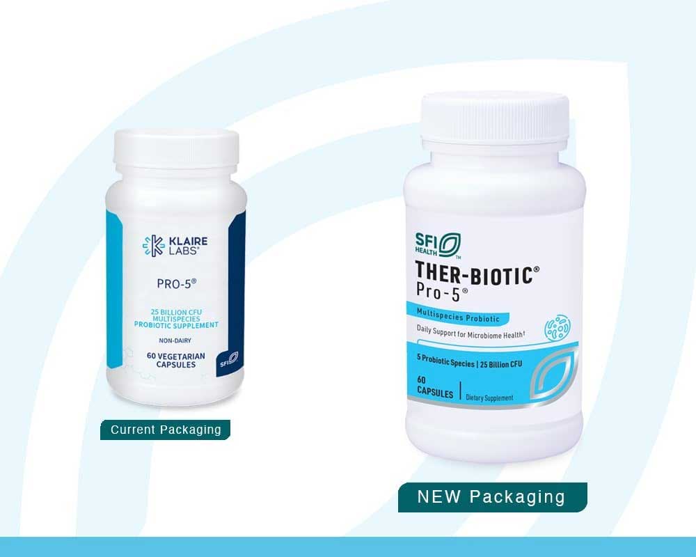 SFI HEALTH (Klaire Labs) Ther-Biotic® Pro-5® New Look