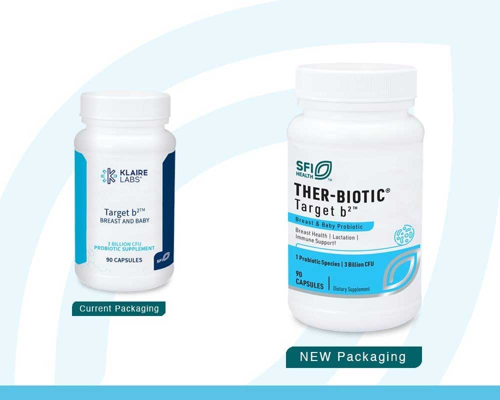 SFI HEALTH (Klaire Labs) Ther-Biotic® Target b2™ New Look