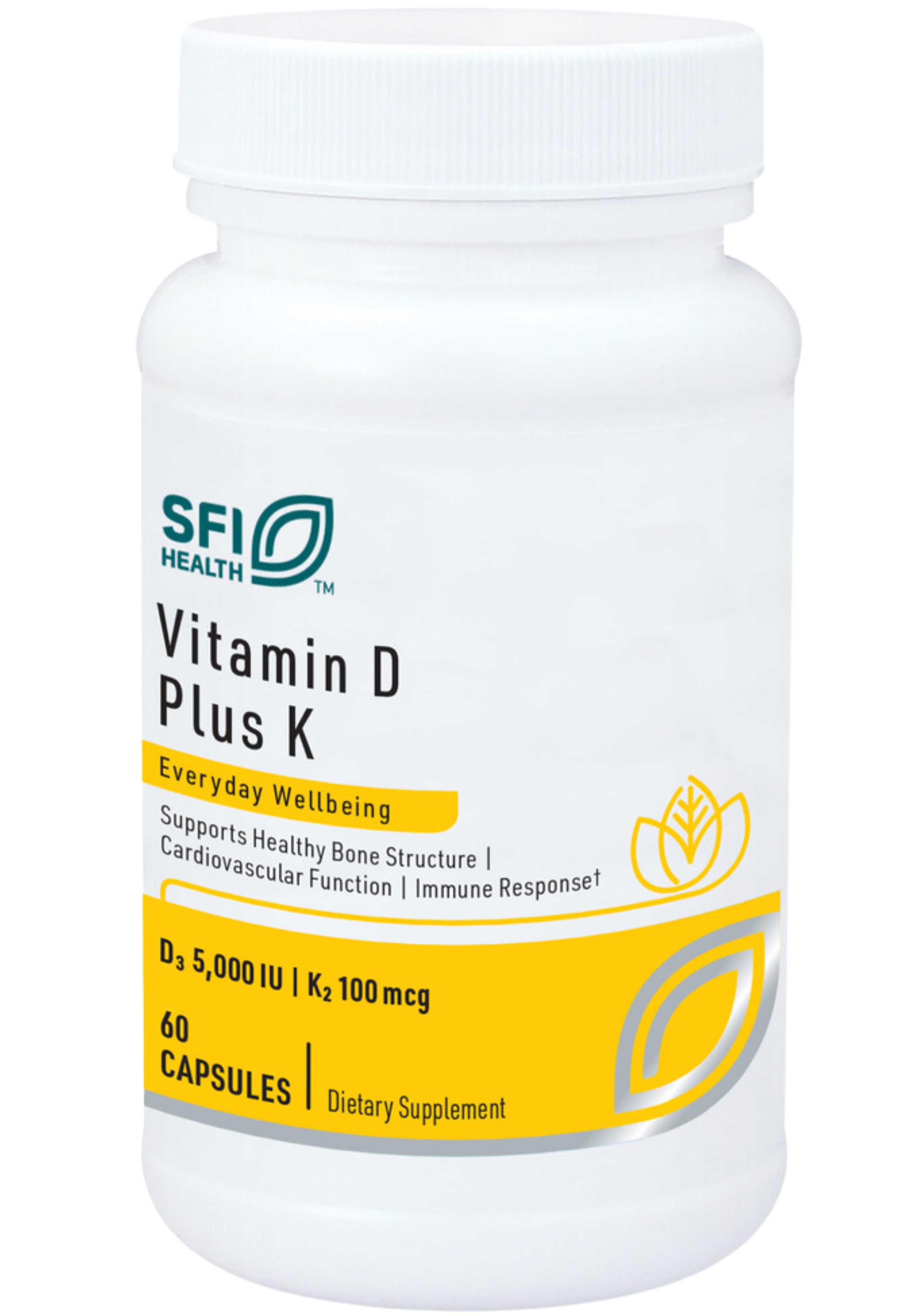 SFI HEALTH (Klaire Labs) Vitamin D Plus K