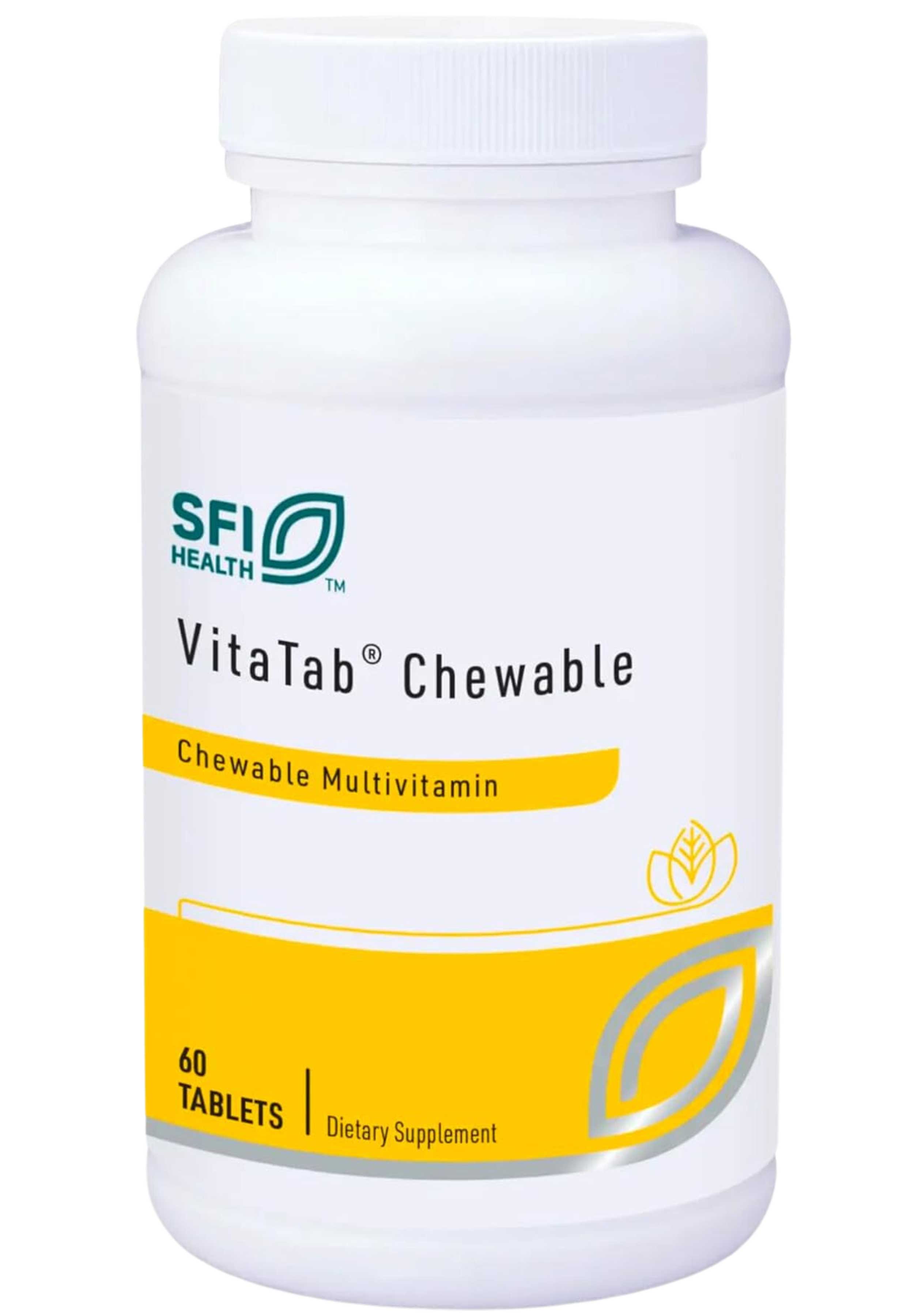 SFI HEALTH (Klaire Labs) Vitatab® Chewable