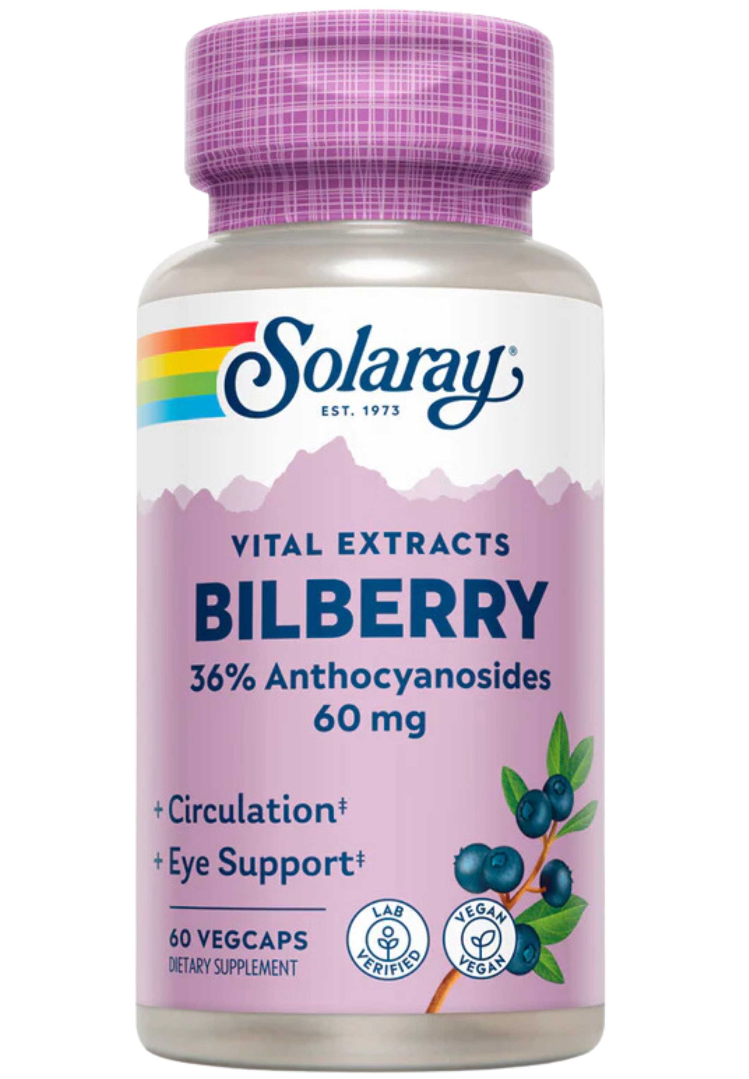 Solaray Vital Extracts Bilberry