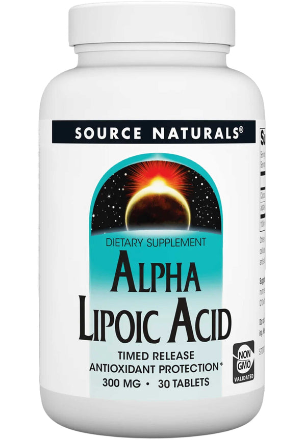 Source Naturals Alpha-Lipoic Acid Timed Release 300 mg