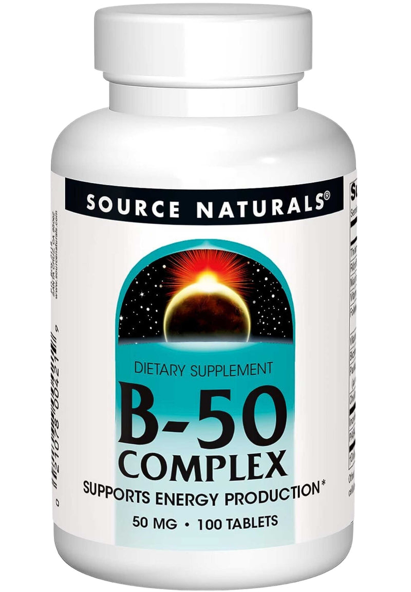 Source Naturals B-50 Complex 50 mg