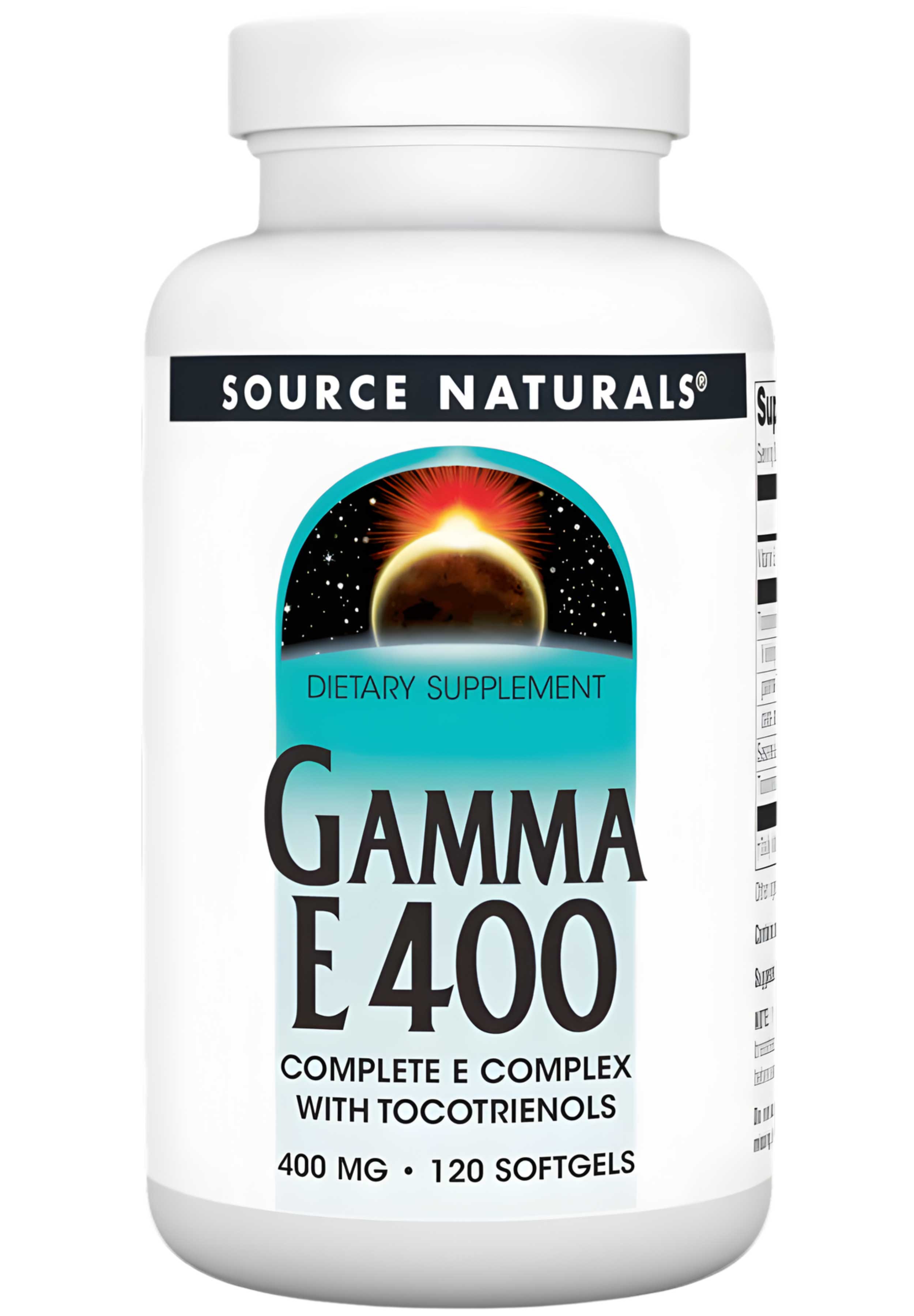 Source Naturals Gamma E 400 w/Tocotrienols