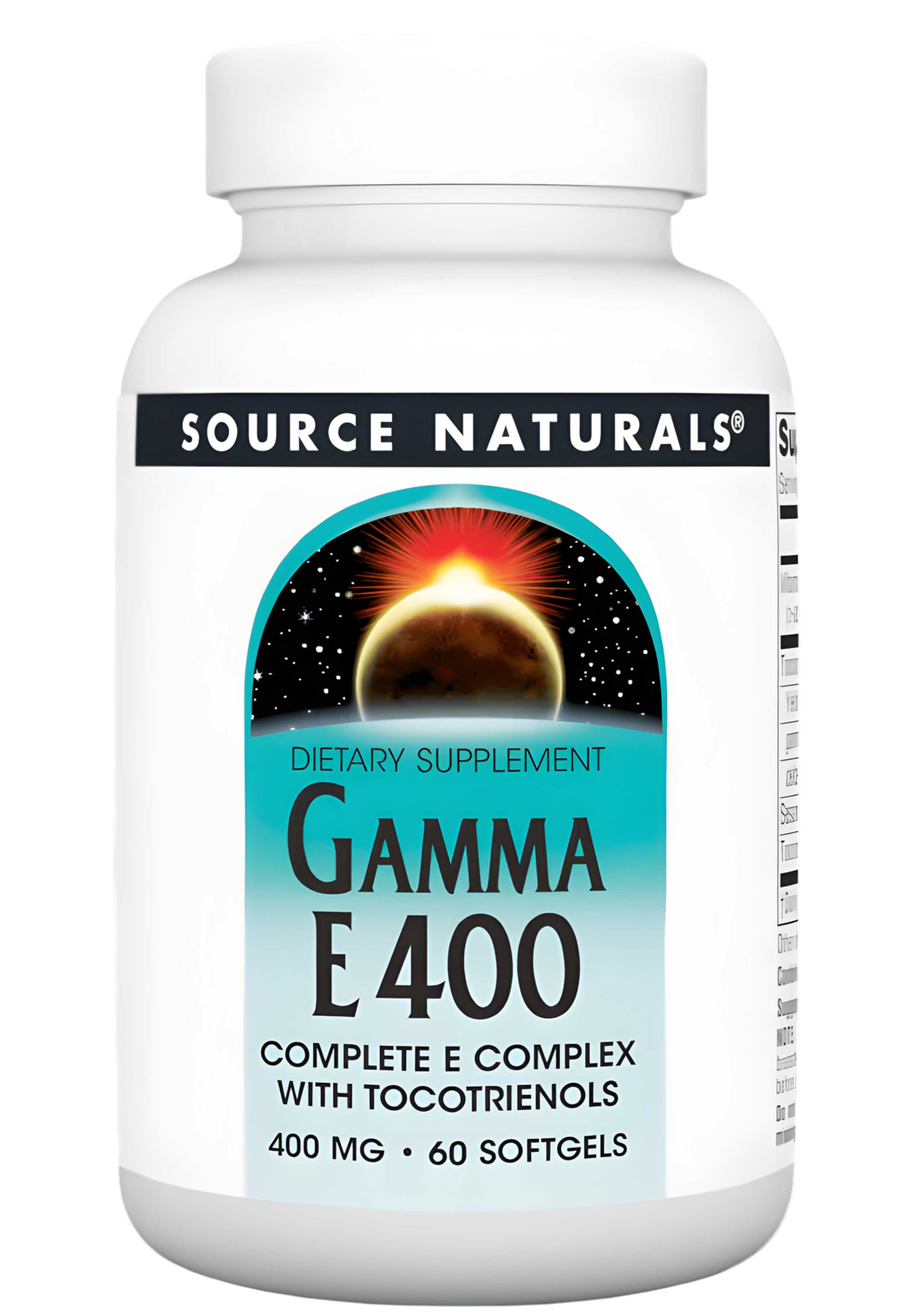 Source Naturals Gamma E 400 w/Tocotrienols