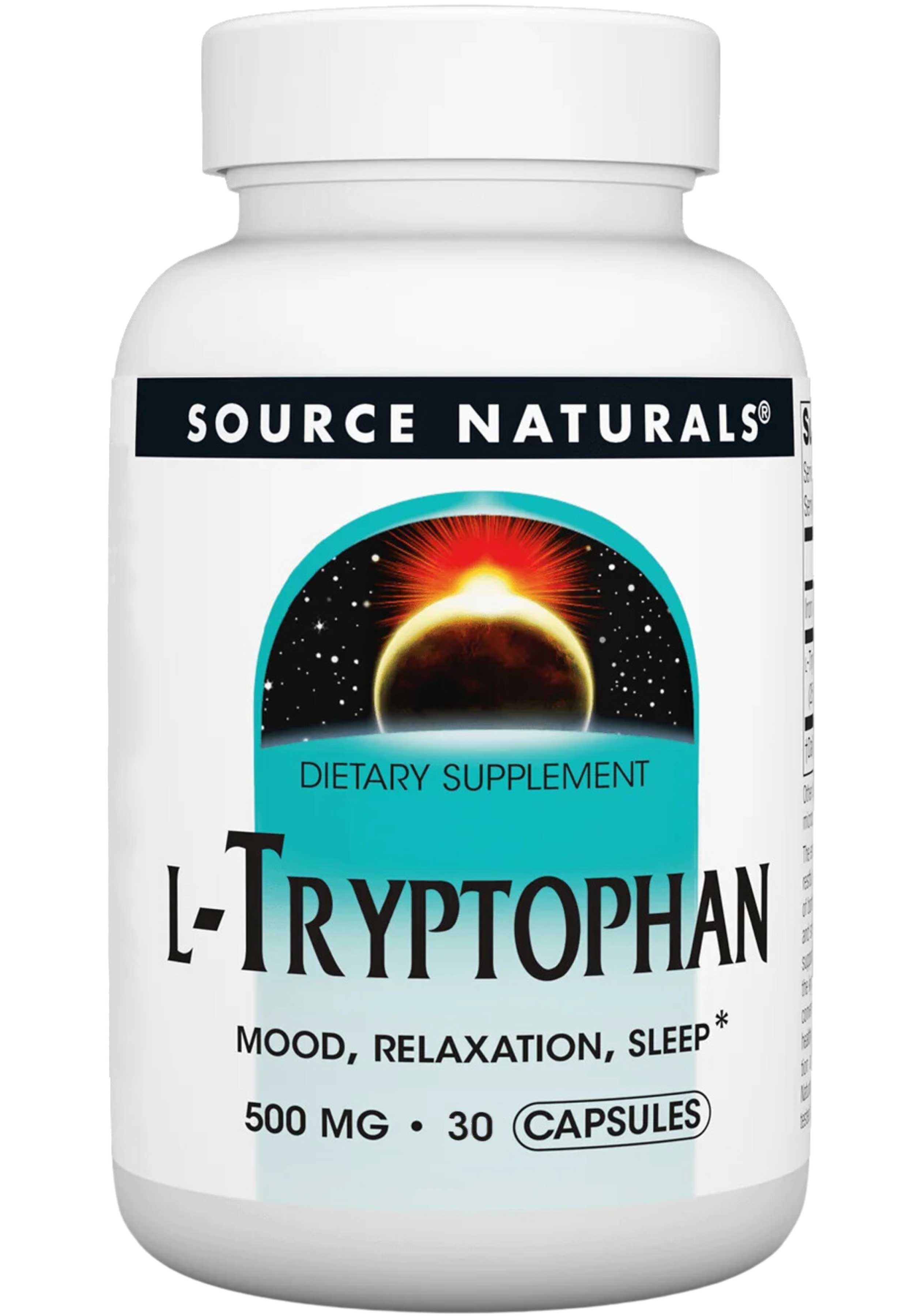 Source Naturals L-Tryptophan 500 mg