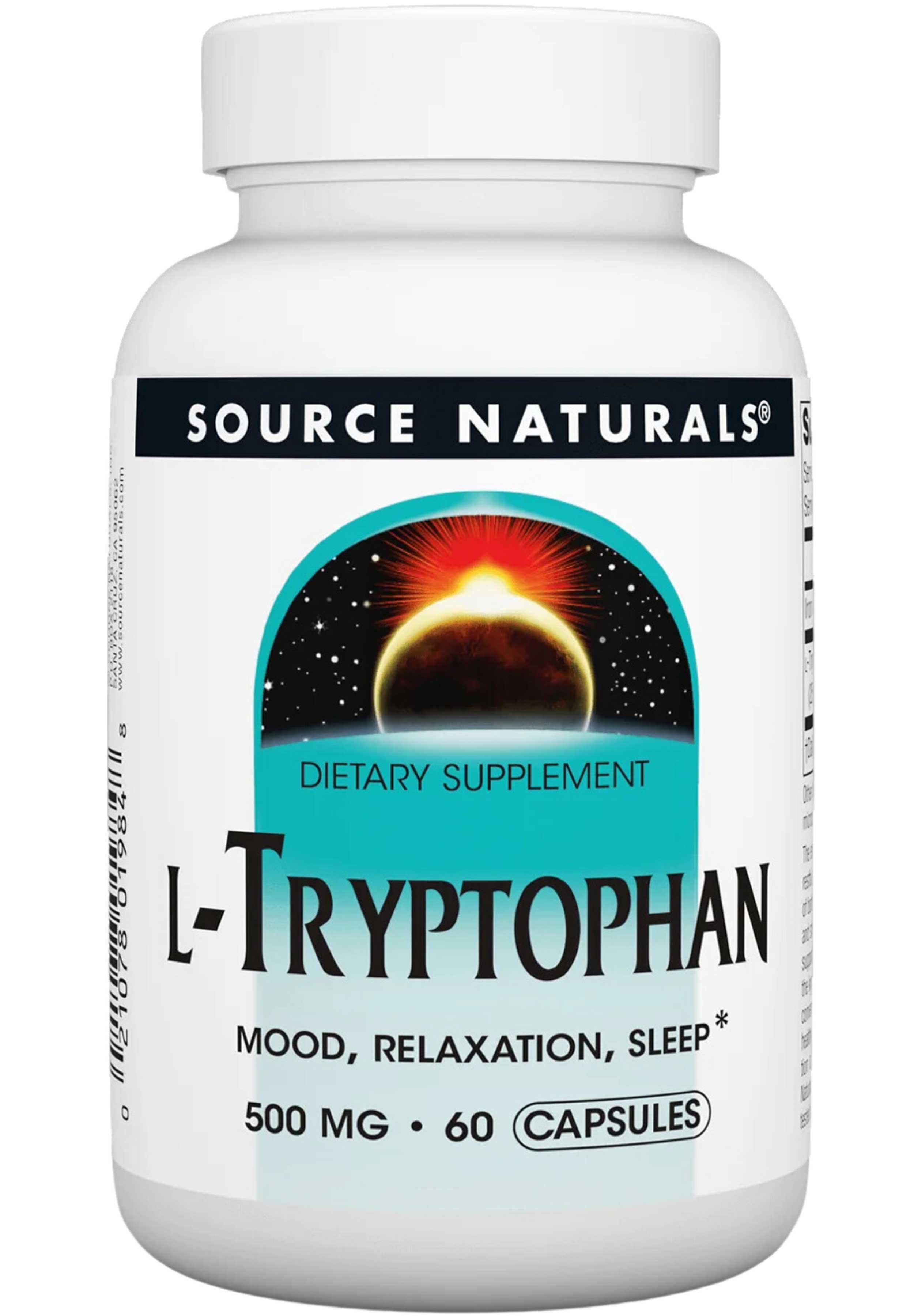 Source Naturals L-Tryptophan 500 mg