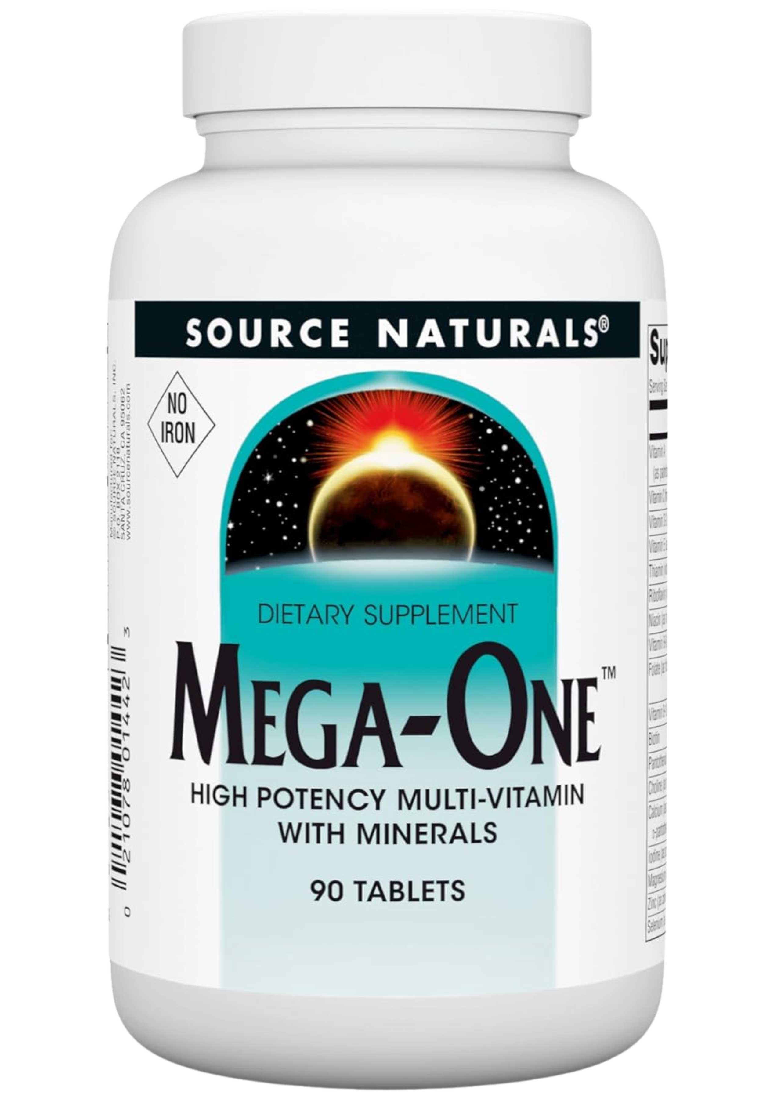 Source Naturals Mega-One No Iron