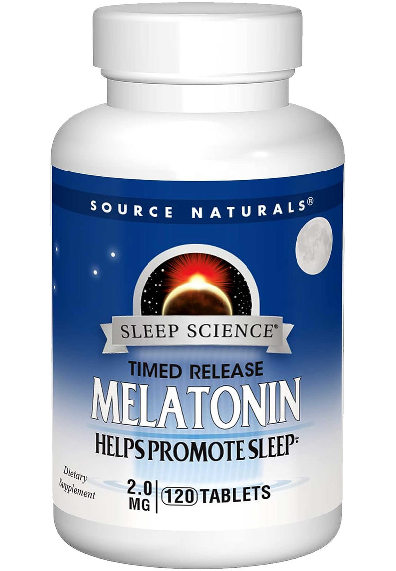Source Naturals Melatonin Timed-Release 2 mg