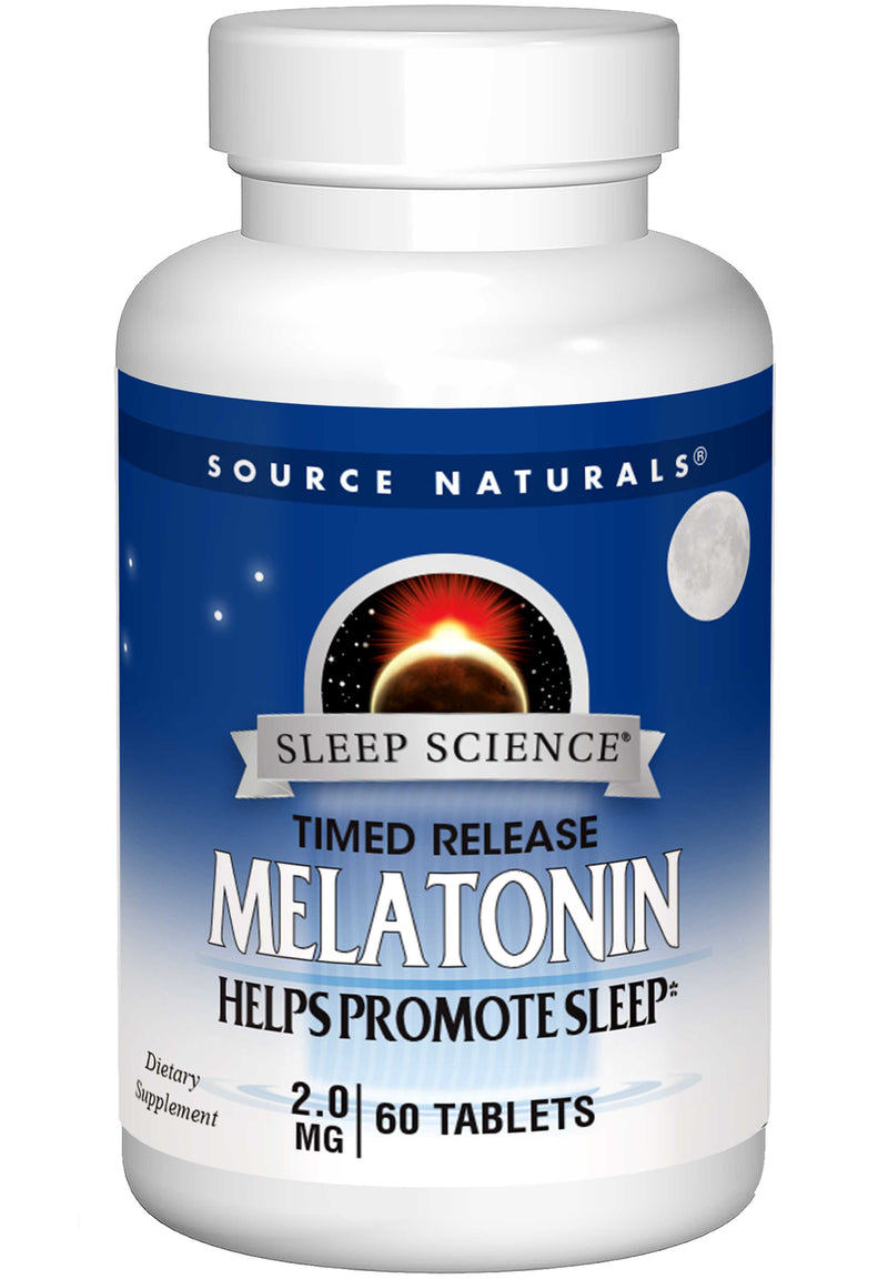 Source Naturals Melatonin Timed-Release 2 mg