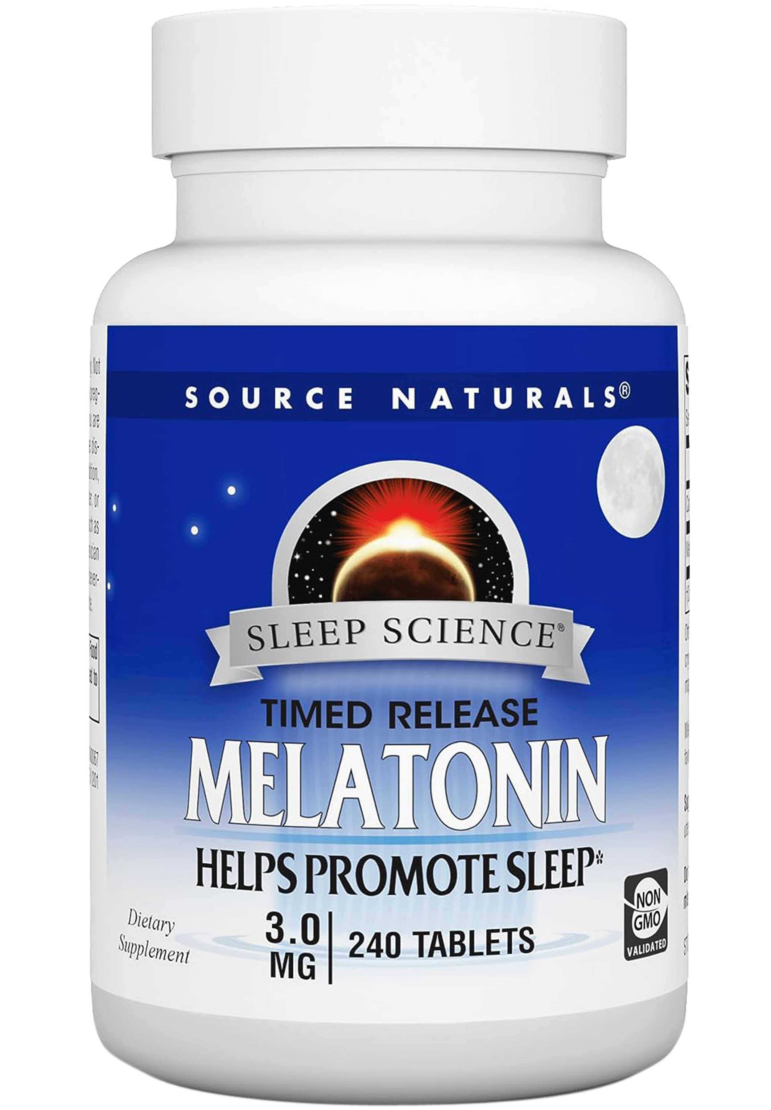 Source Naturals Melatonin Timed-Release 3mg