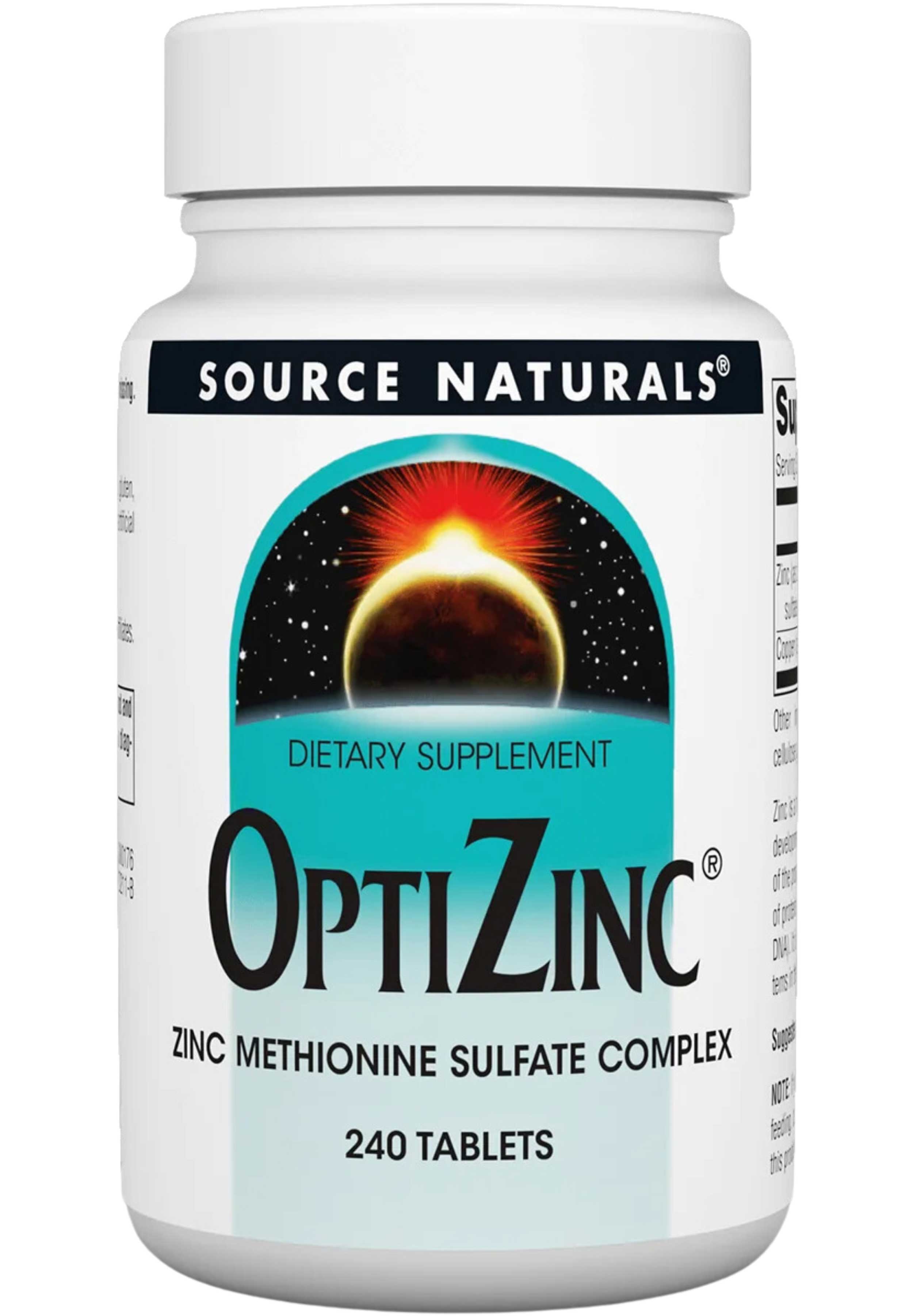 Source Naturals OptiZinc® Methionine 30 mg