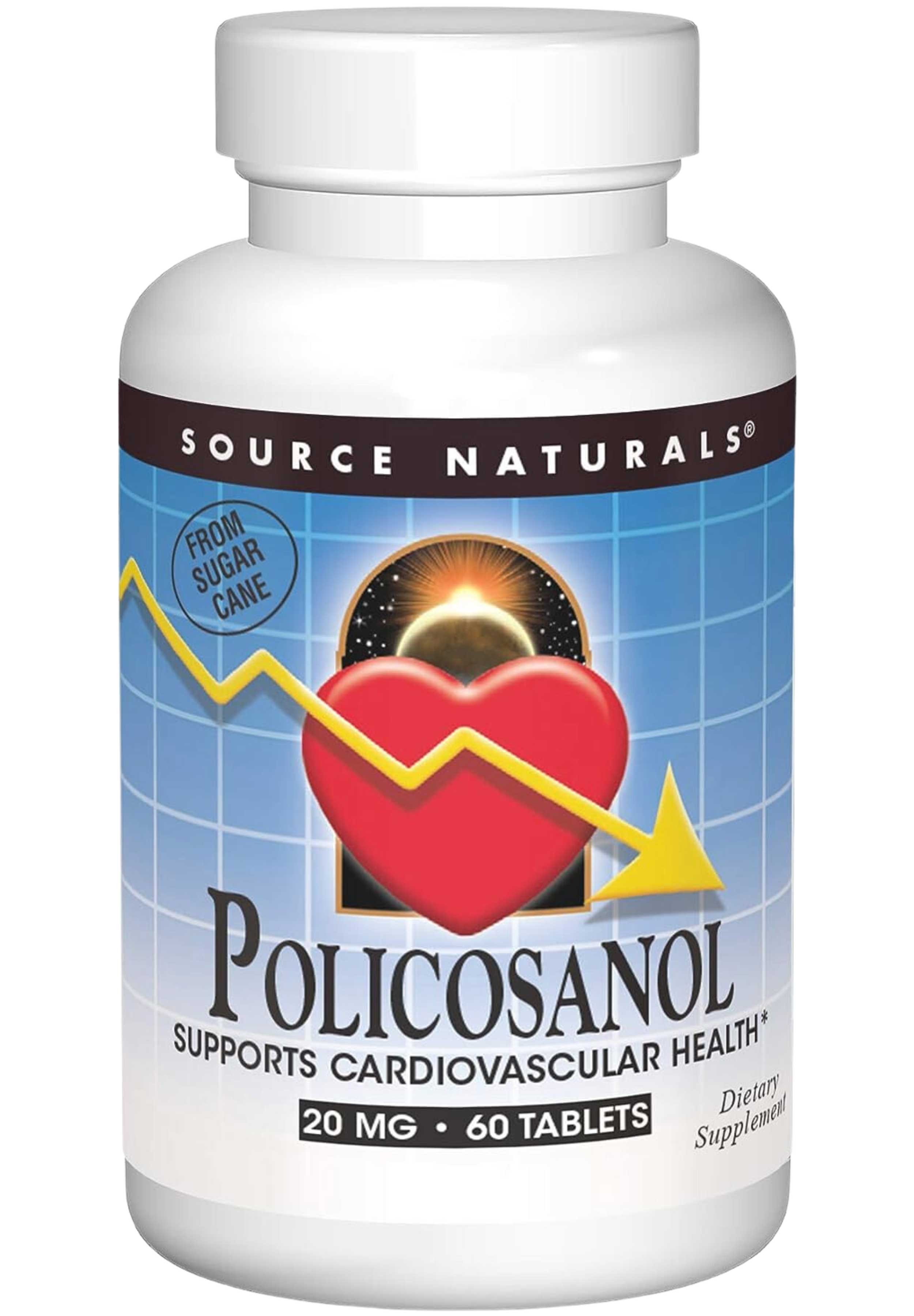 Source Naturals Policosanol 20 mg