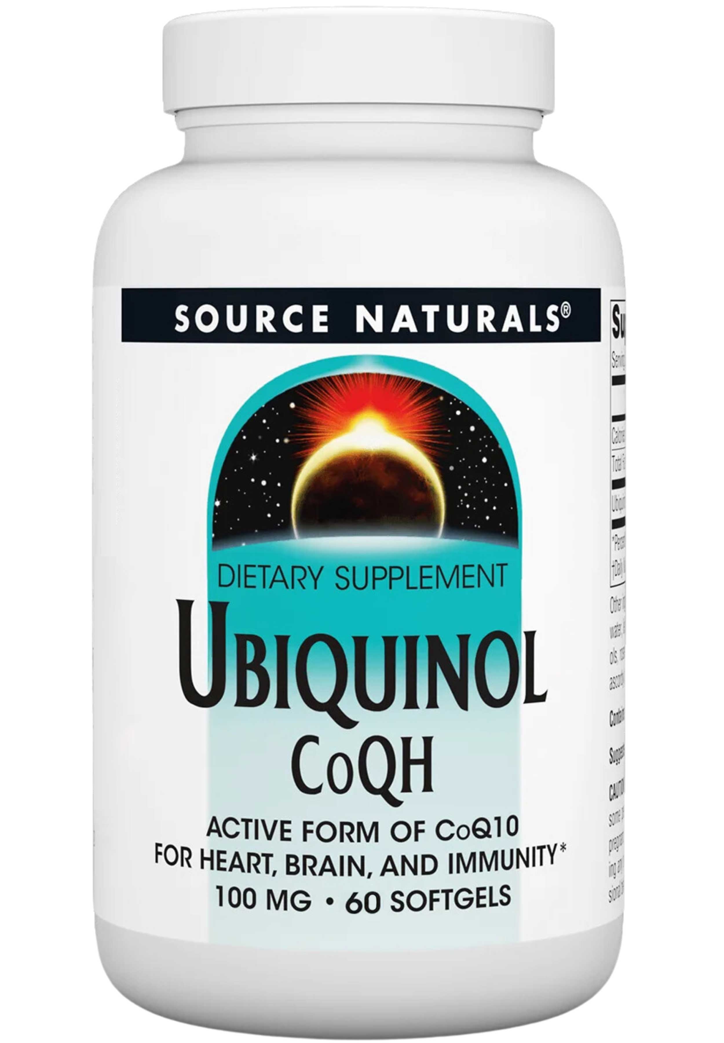 Source Naturals Ubiquinol CoQH 100 mg