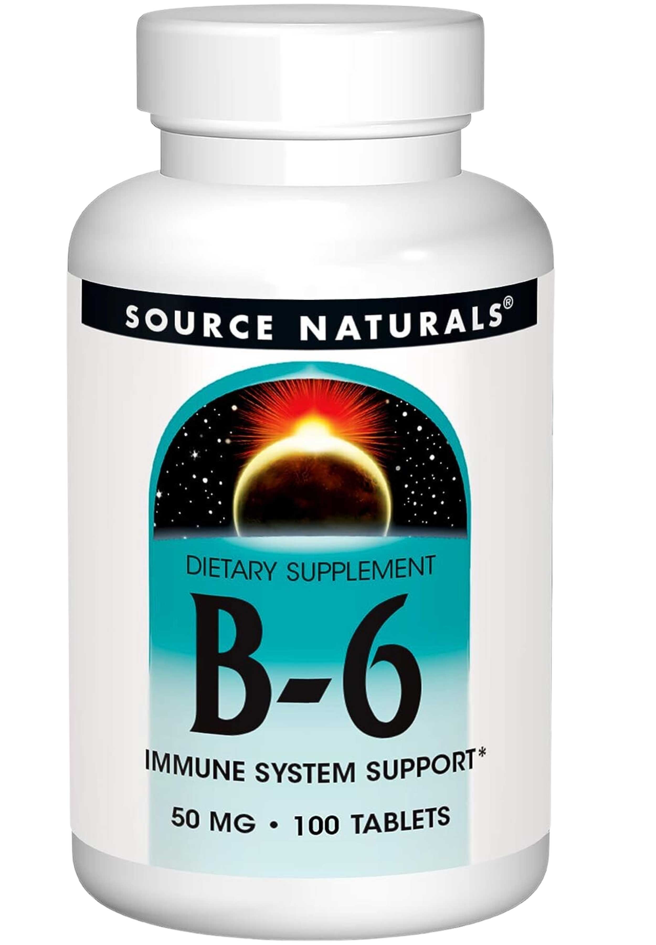 Source Naturals Vitamin B-6 50 mg