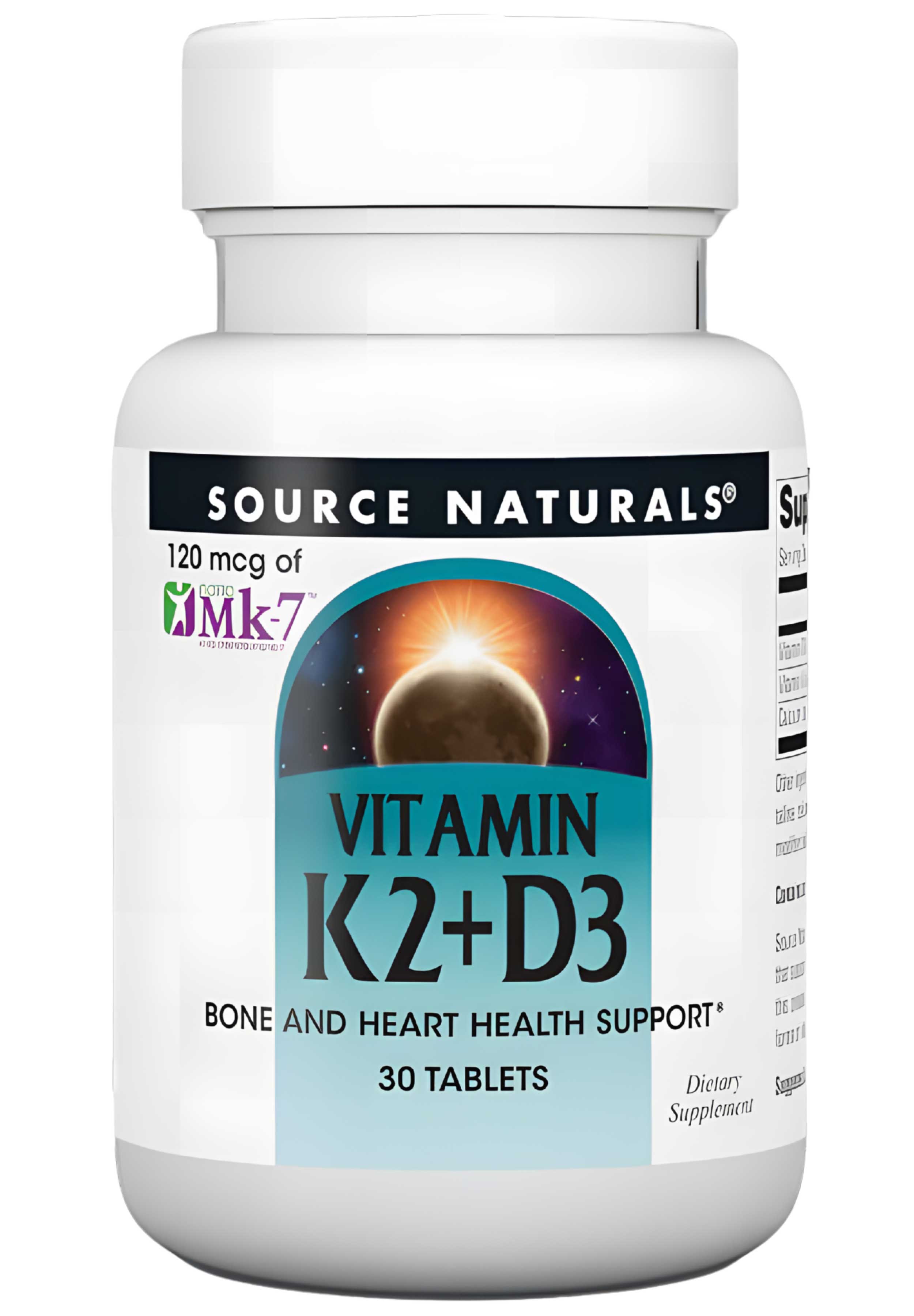 Source Naturals Vitamin K2 + D3