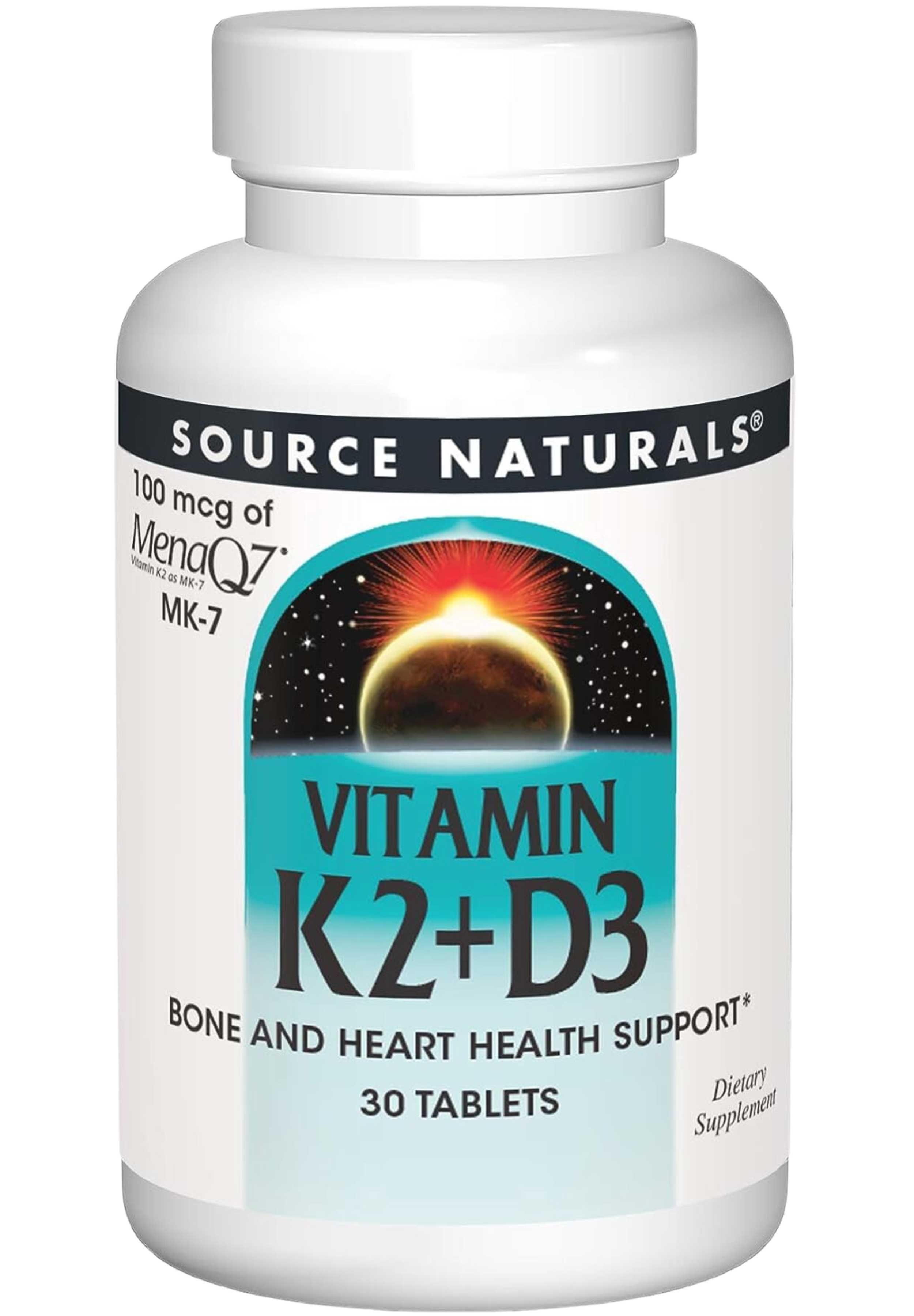 Source Naturals Vitamin K2 w/D-3 100 mcg