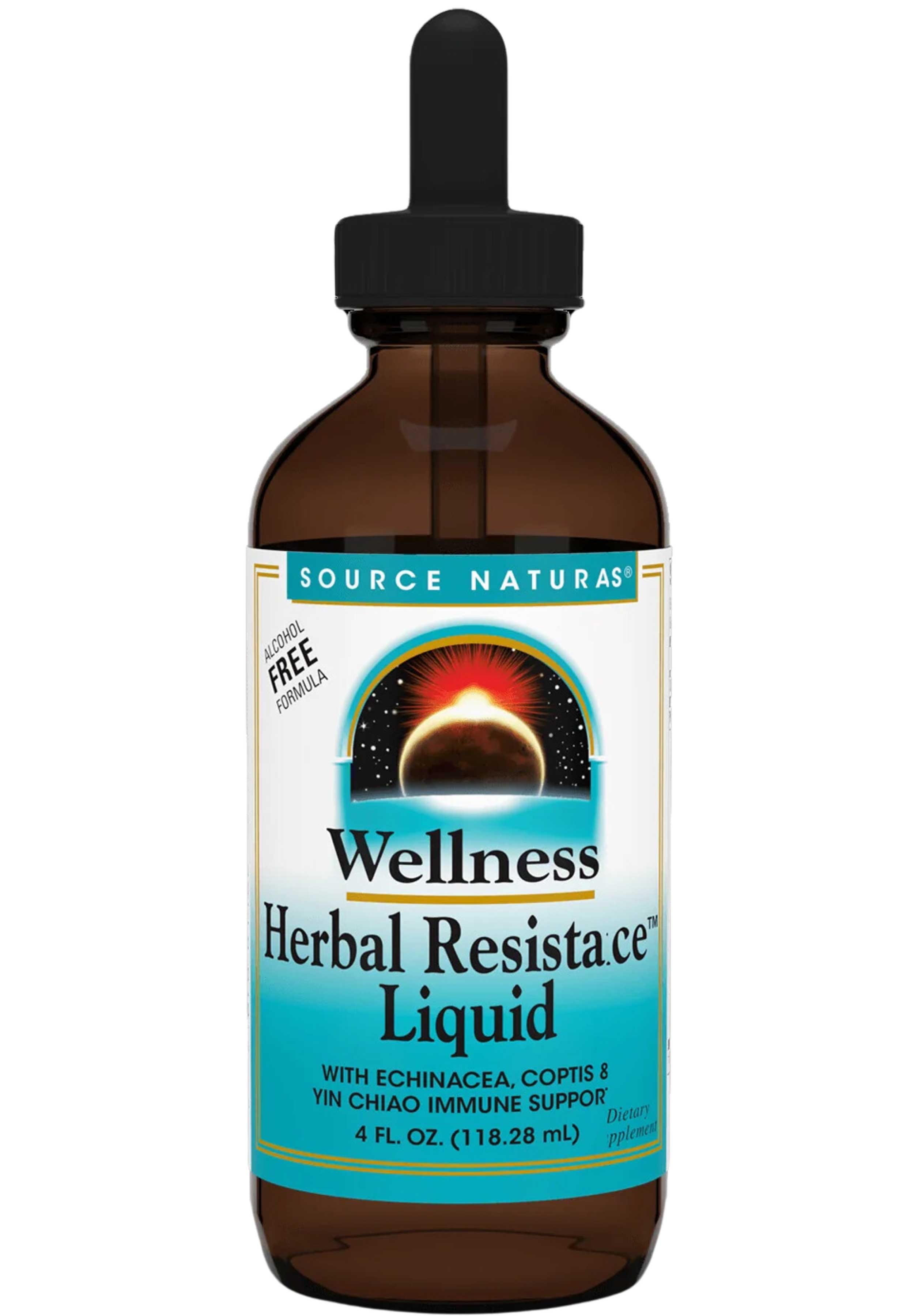 Source Naturals Wellness Herbal Resistance Alcohol Free