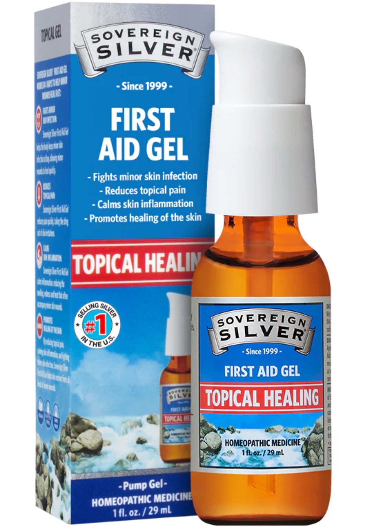 First Silver Sovereign Sovereign Silver First Aid Gel