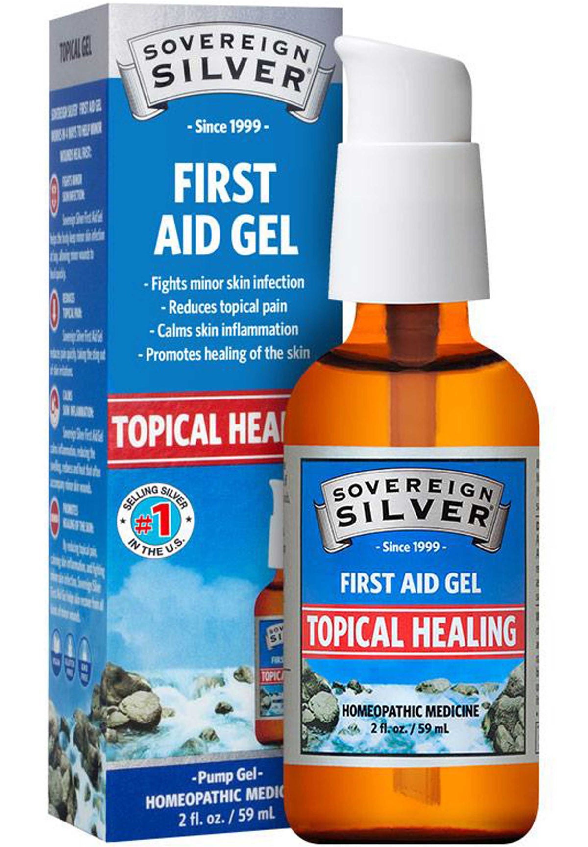 First Silver Sovereign Sovereign Silver First Aid Gel