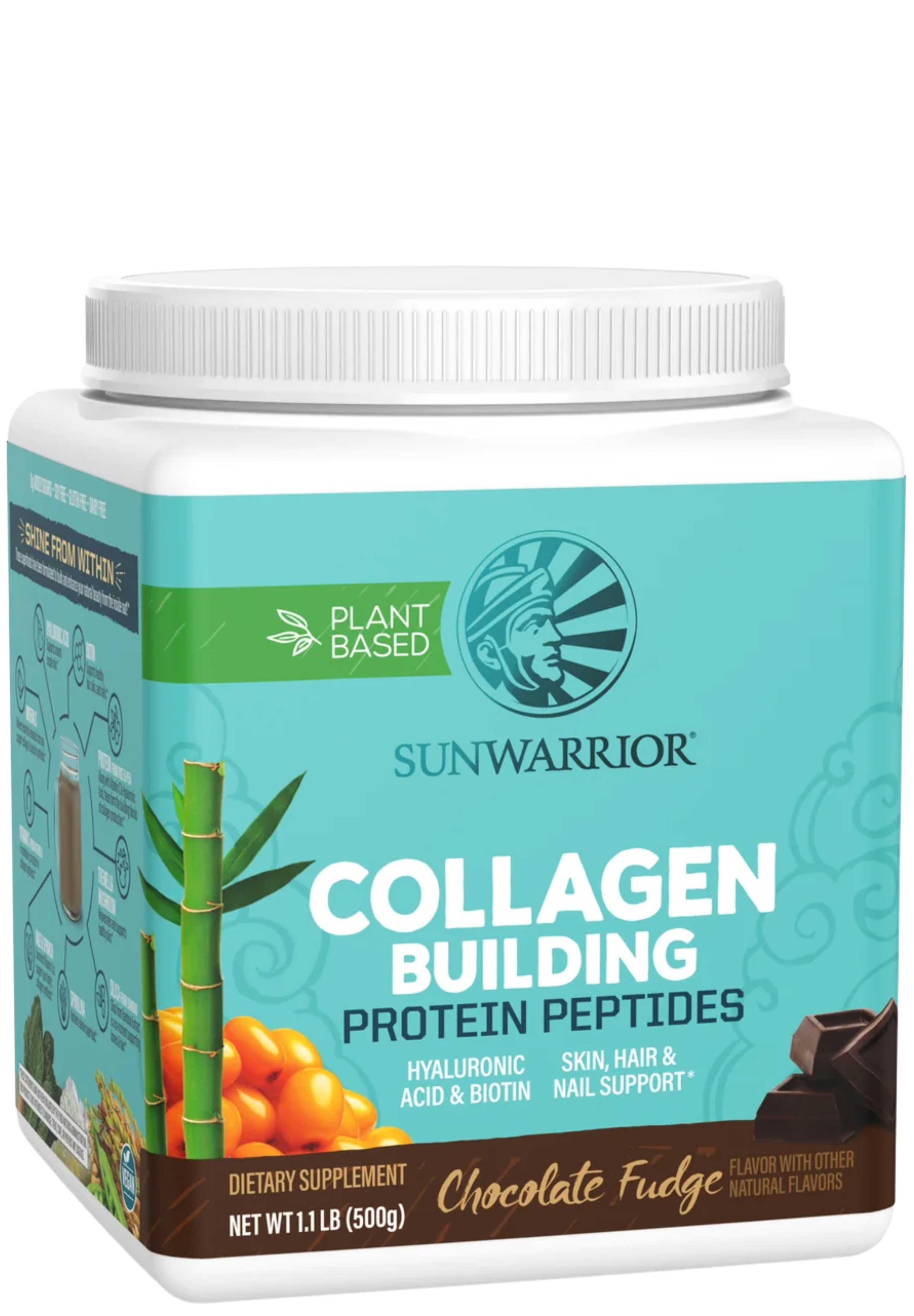 Sunwarrior Collagen Building Protein Peptides, Plant Based 500g (20 servings)