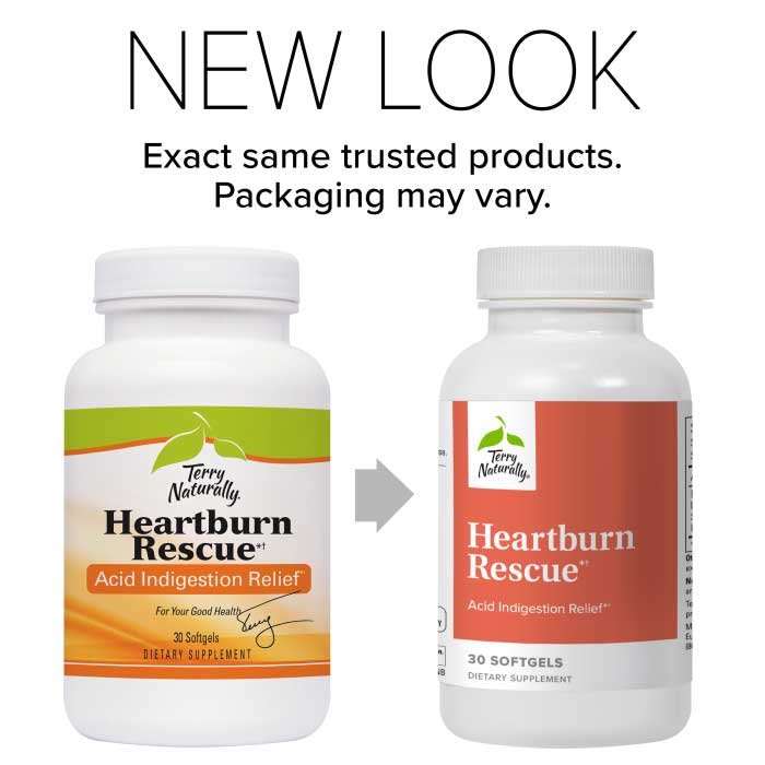 Terry Naturally Heartburn Rescue New Look