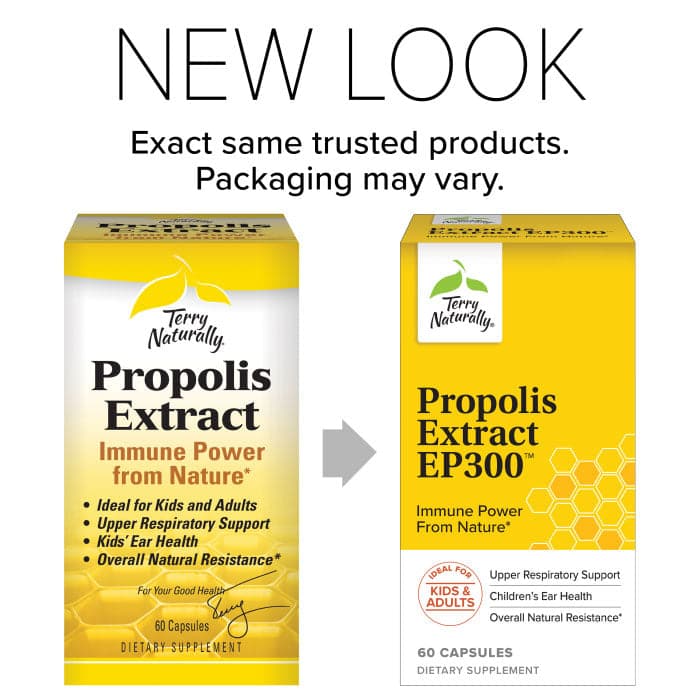 Terry Naturally Propolis Extract EP300 New Look