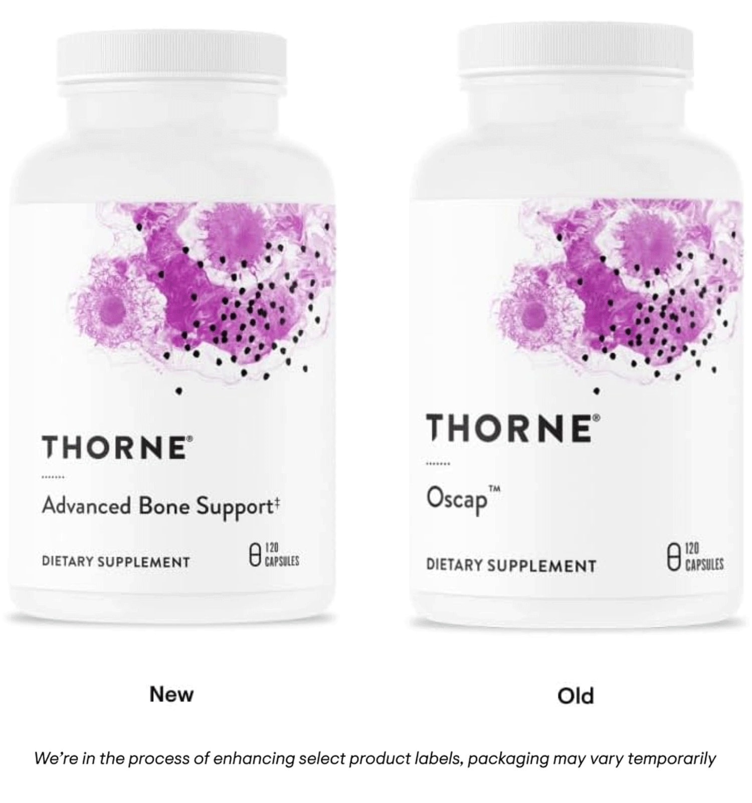 Thorne Research Advanced Bone Support (Formerly Oscap) New Look